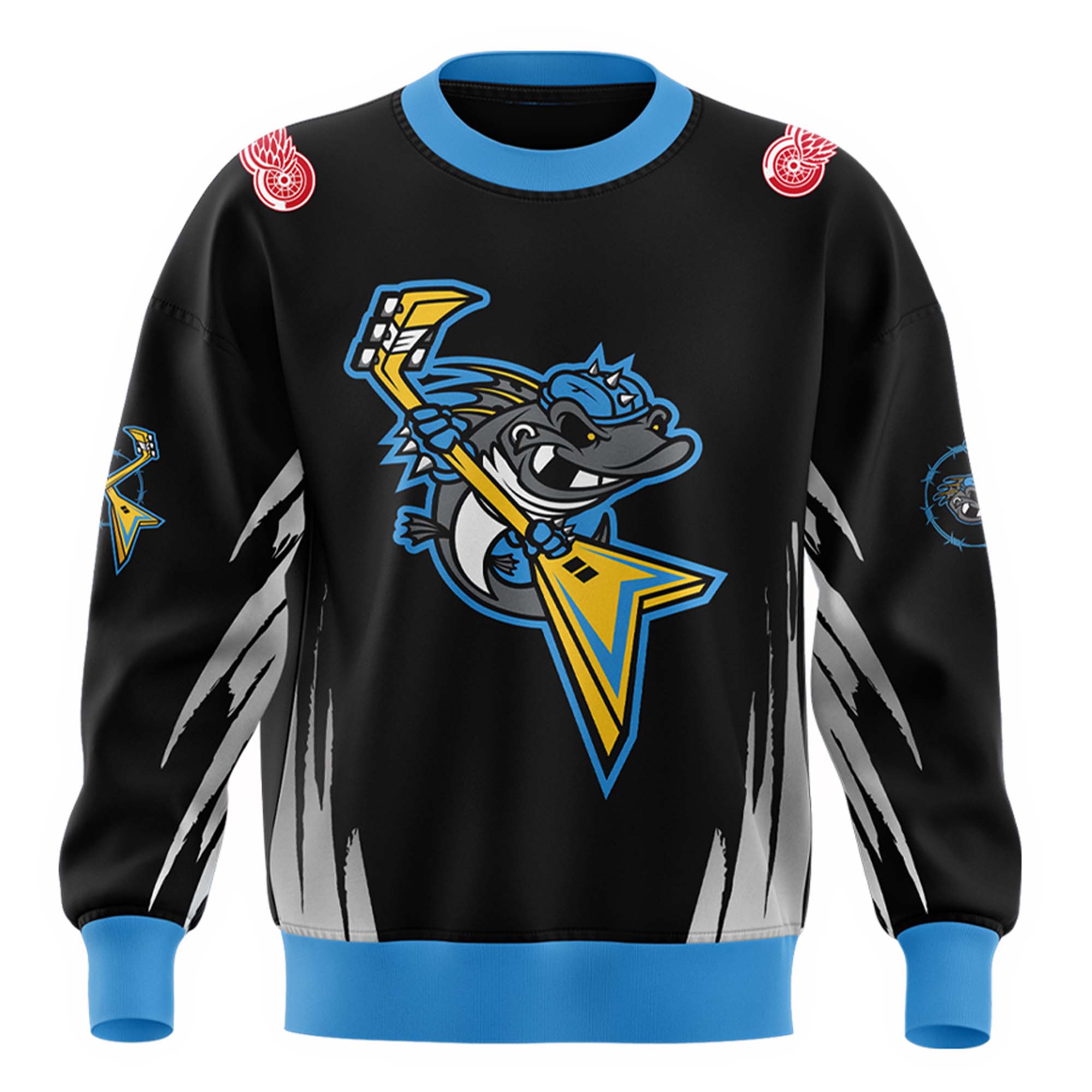 Toledo Walleye 2025 Rock the Rink Sweatershirt - Famjoys Toledo Walleye 2025 Rock the Rink Sweatershirt - Famjoys