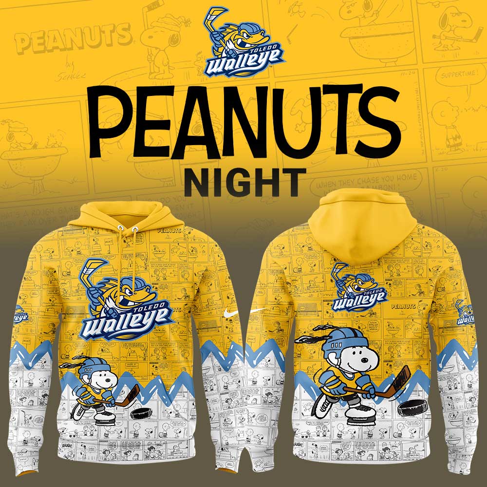 Toledo Walleye Anniversary of Hoodie - Famjoys Toledo Walleye Anniversary of Hoodie - Famjoys