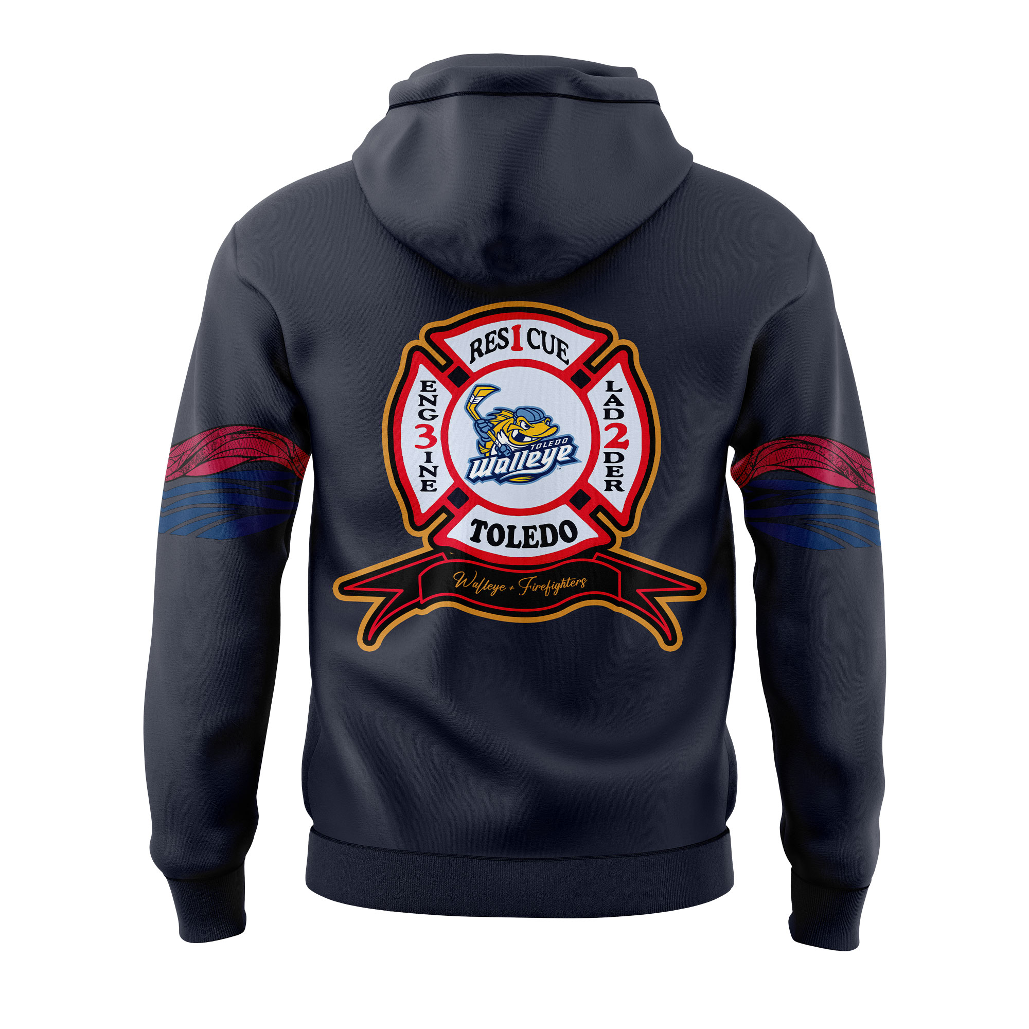 Toledo Walleye Firefighters Hoodie Set+NT25122423ID10DS10 - Famjoys Toledo Walleye Firefighters Hoodie Set+NT25122423ID10DS10 - Famjoys