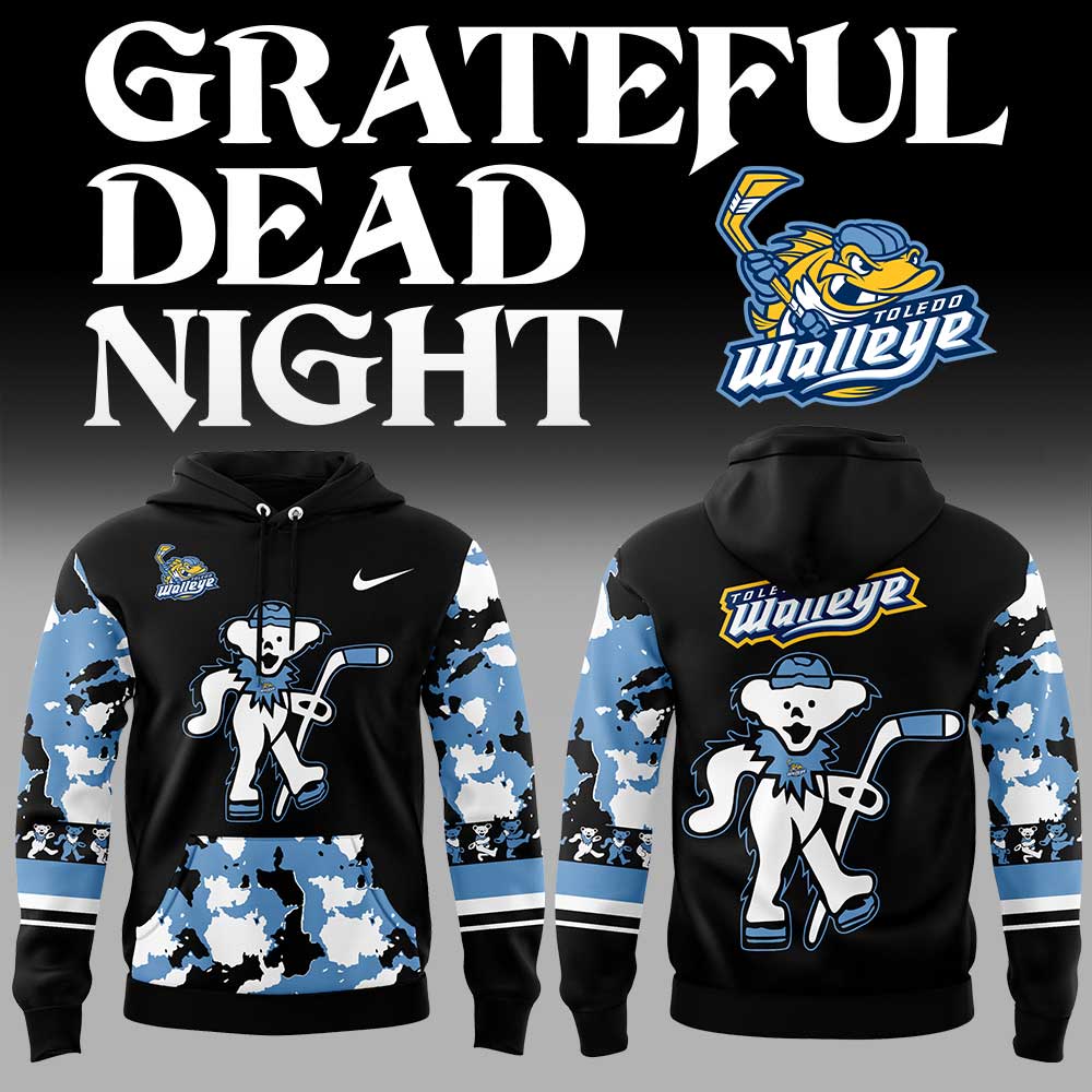 Toledo Walleye Grateful Dead Night Hoodie Set+NT20122404ID10DS12 - Famjoys Toledo Walleye Grateful Dead Night Hoodie Set+NT20122404ID10DS12 - Famjoys