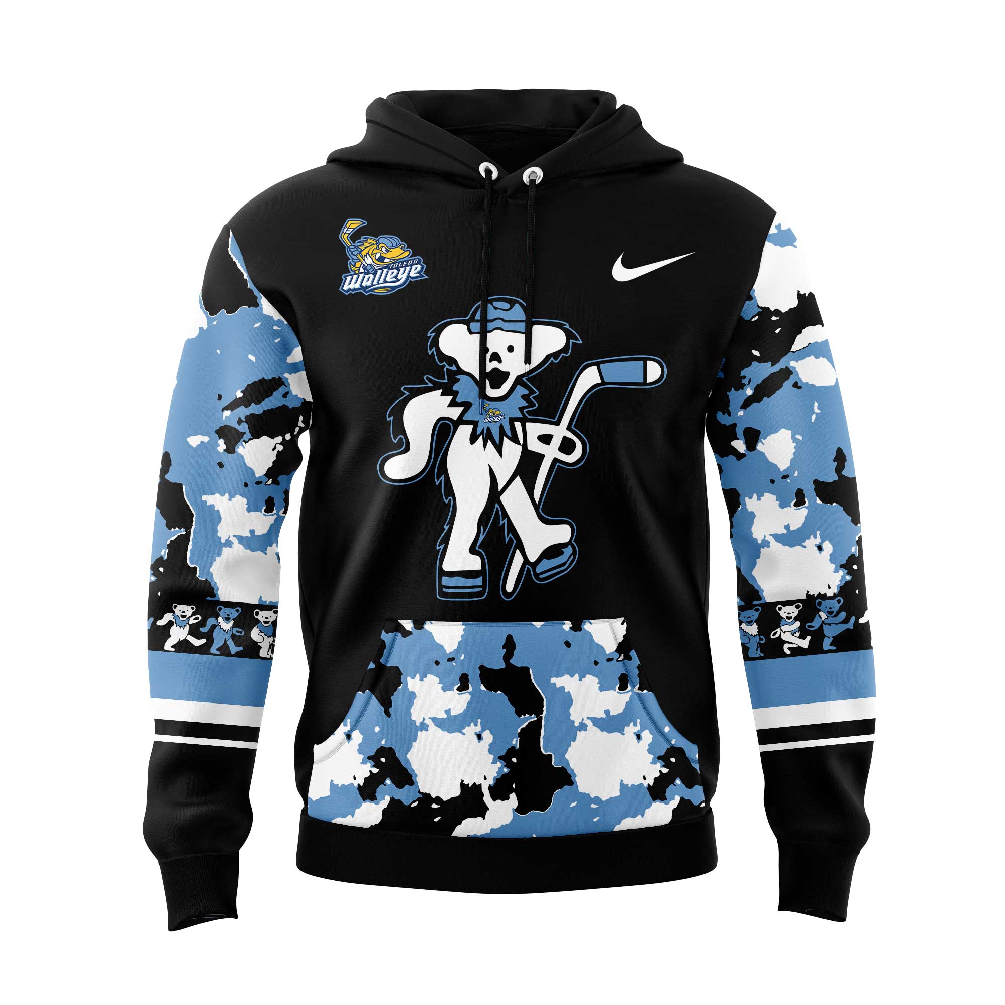 Toledo Walleye Grateful Dead Night Hoodie Set+NT20122404ID10DS12 - Famjoys Toledo Walleye Grateful Dead Night Hoodie Set+NT20122404ID10DS12 - Famjoys