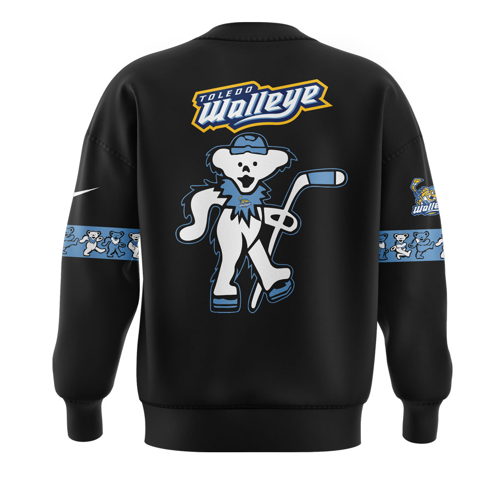 Toledo Walleye Grateful Dead Night Sweatshirt V2+NT22122425ID10DS11 - Famjoys Toledo Walleye Grateful Dead Night Sweatshirt V2+NT22122425ID10DS11 - Famjoys