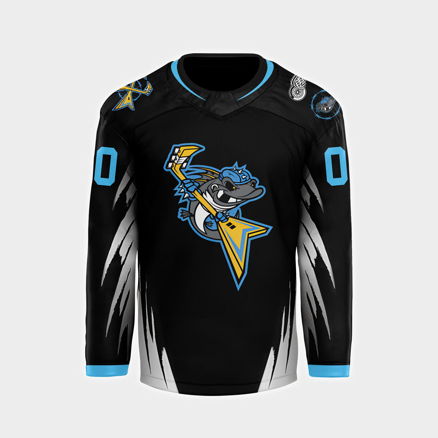 Toledo Walleye x 2025 Rock The Rink Night Personalized Jersey - Famjoys Toledo Walleye x 2025 Rock The Rink Night Personalized Jersey - Famjoys