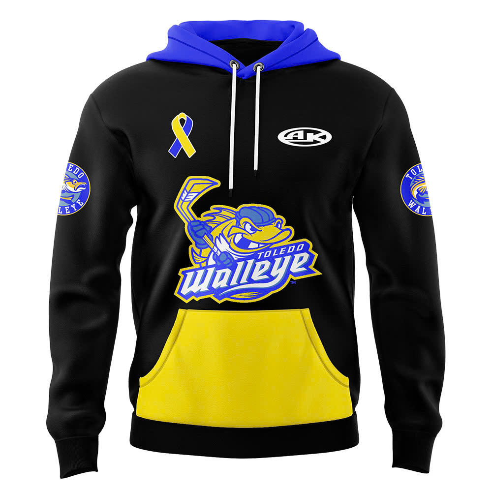 Toledo Walleye x Down Syndrome Pullover Hoodie - Famjoys Toledo Walleye x Down Syndrome Pullover Hoodie - Famjoys
