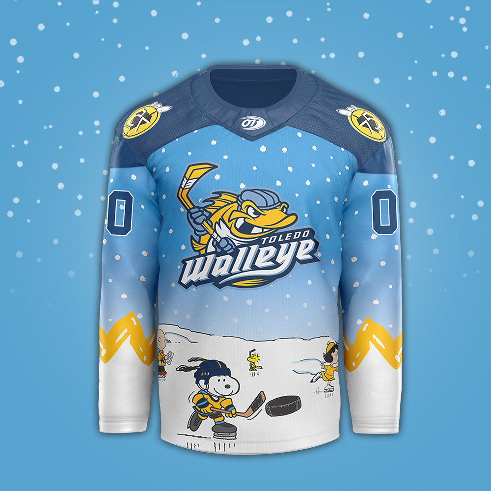 Toledo Walleye x Night Custom Jersey - Famjoys Toledo Walleye x Night Custom Jersey - Famjoys