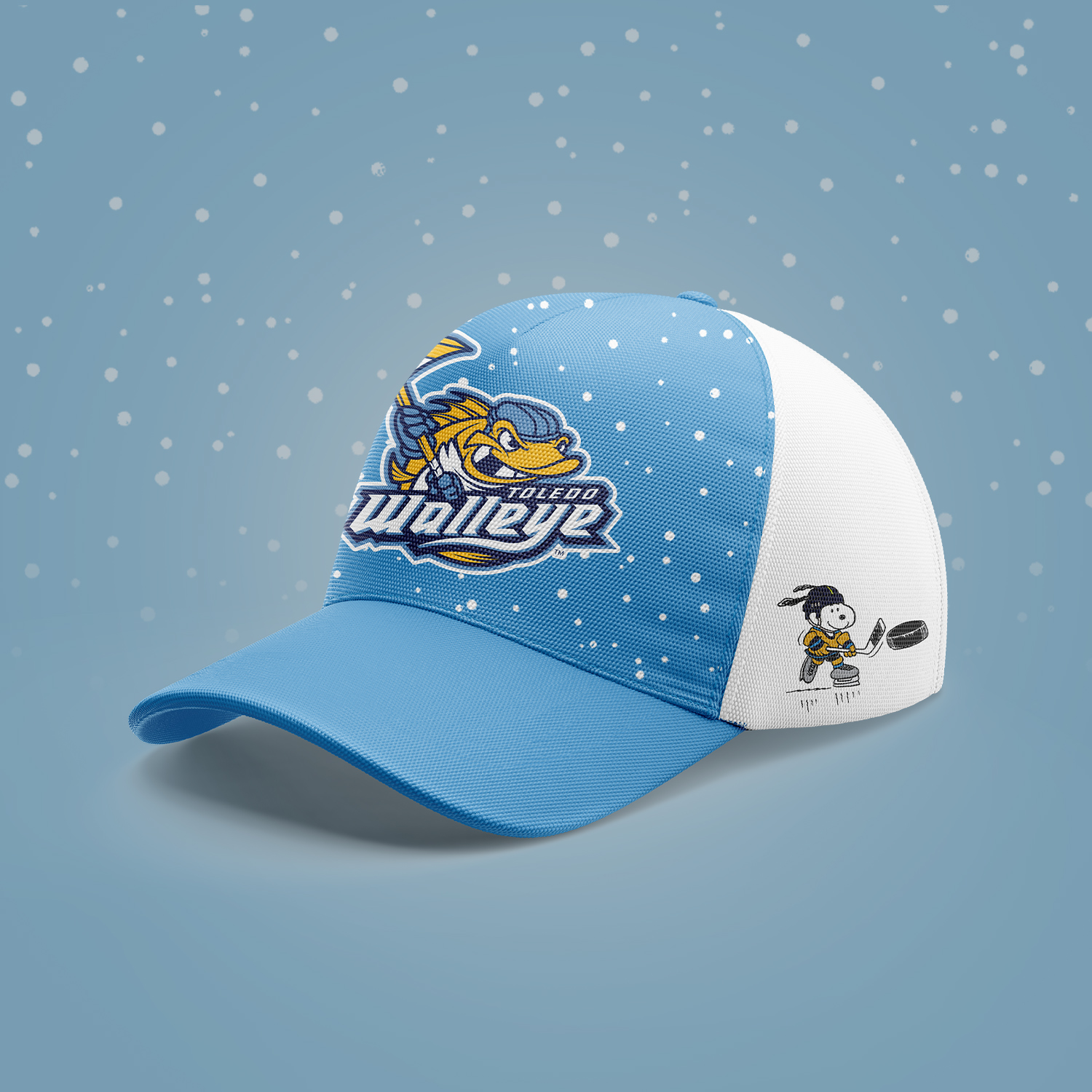 Toledo Walleye x Night Custom Lace up Hoodie - Famjoys Toledo Walleye x Night Custom Lace up Hoodie - Famjoys