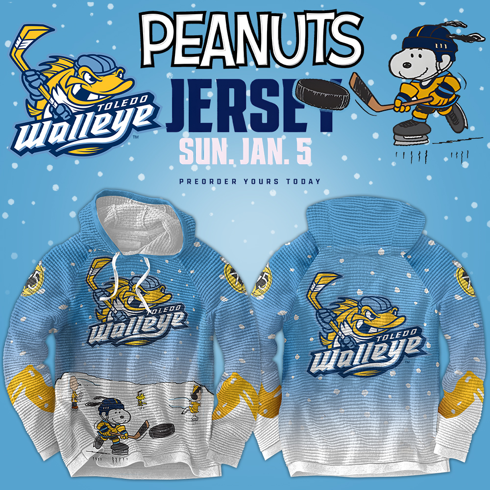 Toledo Walleye x Night Hoodie - Famjoys Toledo Walleye x Night Hoodie - Famjoys