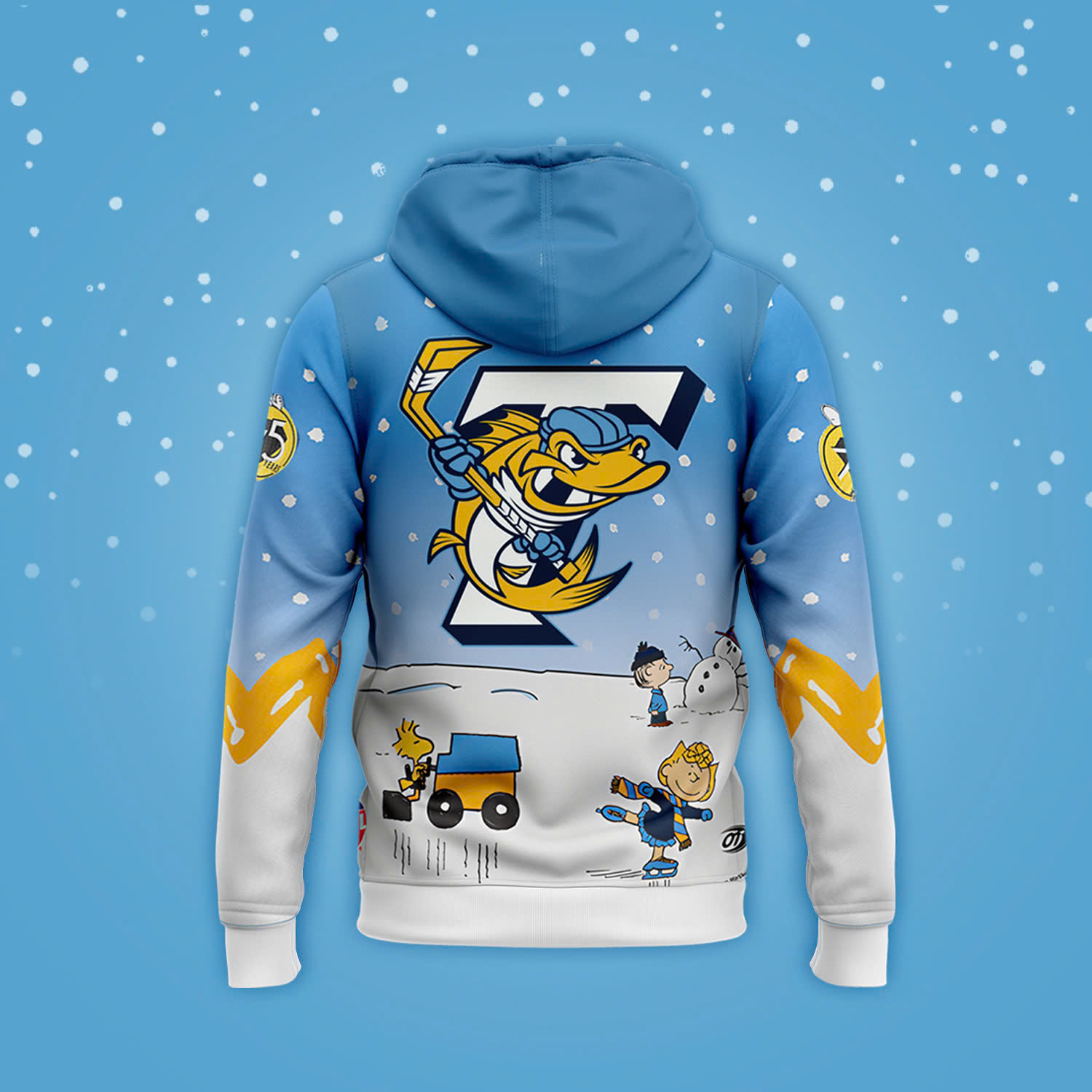Toledo Walleye x Night Hoodie v2 - Famjoys Toledo Walleye x Night Hoodie v2 - Famjoys