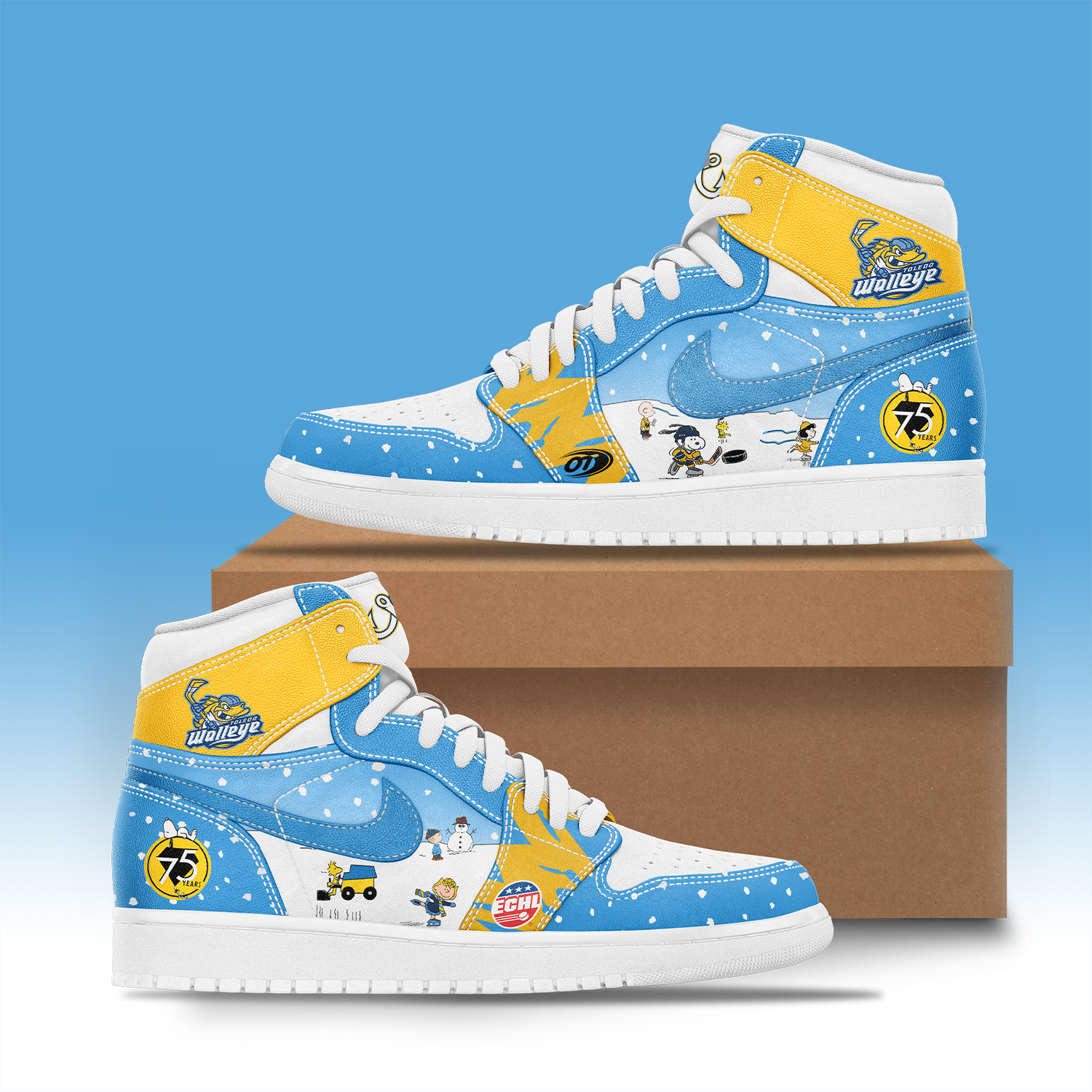 Toledo Walleye x Night Shoes - Famjoys Toledo Walleye x Night Shoes - Famjoys