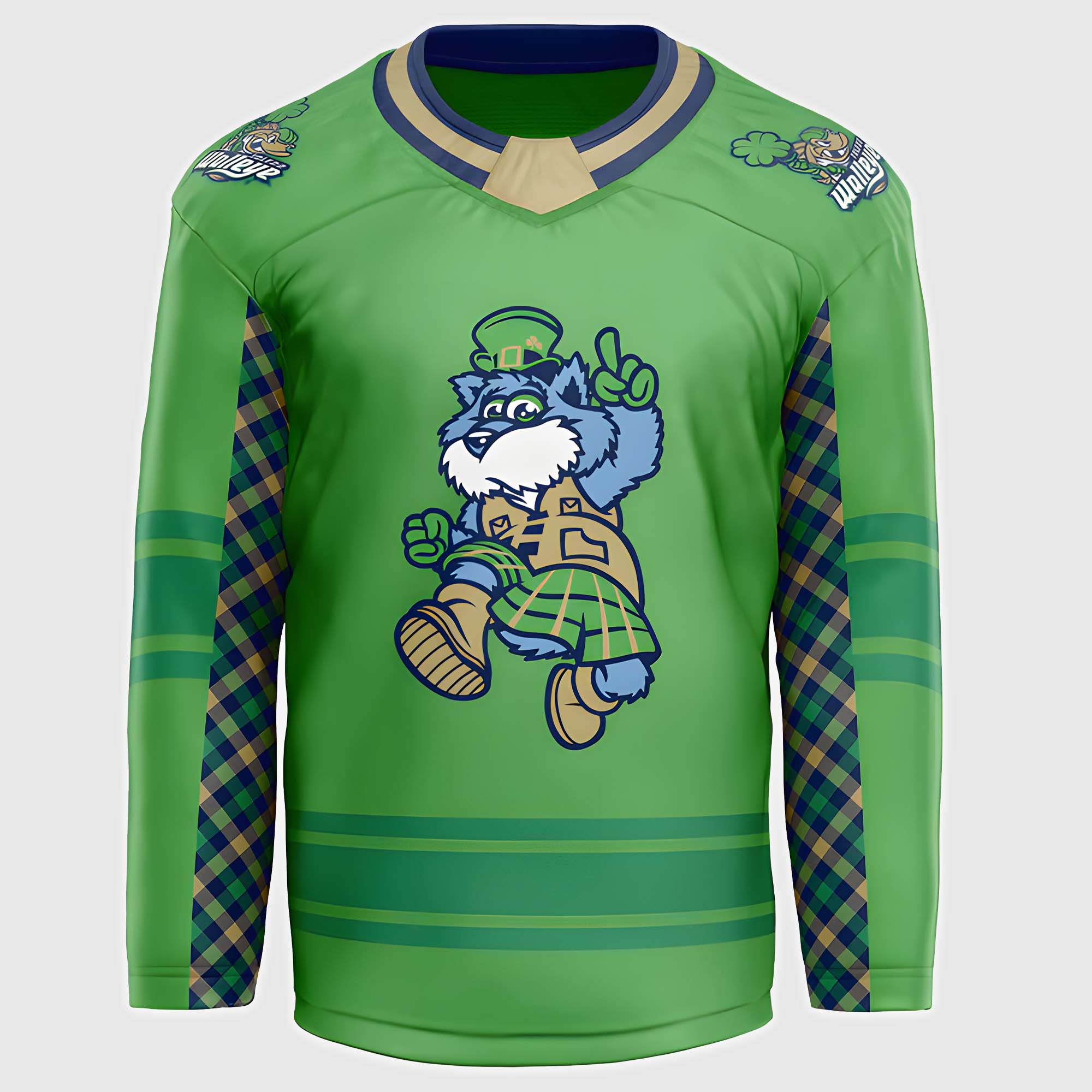 Toledo Walleye x St. CatTrick’s Day New Jersey - Famjoys Toledo Walleye x St. CatTrick’s Day New Jersey - Famjoys