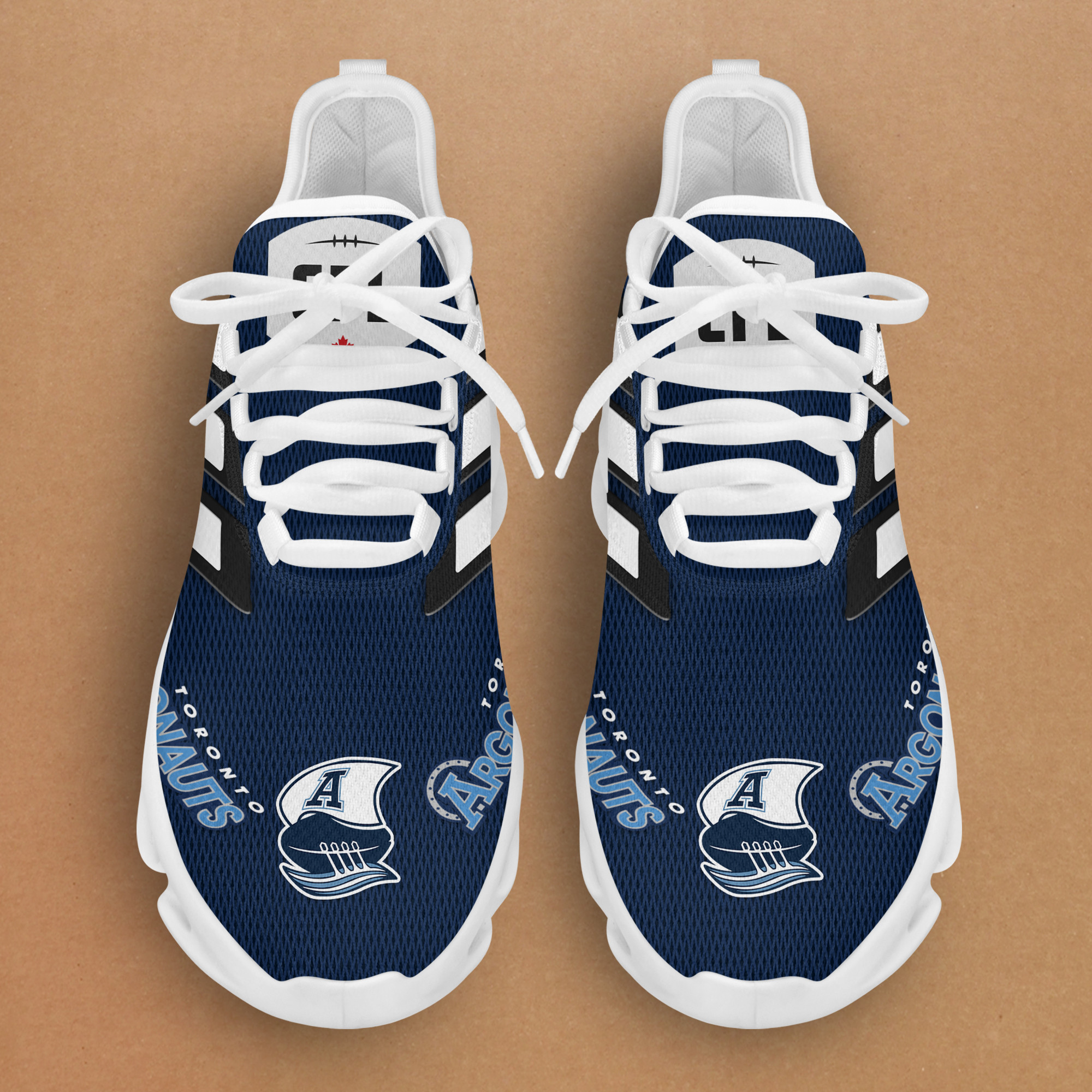 Toronto Argonauts 109 Grey Cup Champions RN Shoes Ver 2 - Famjoys Toronto Argonauts 109 Grey Cup Champions RN Shoes Ver 2 - Famjoys
