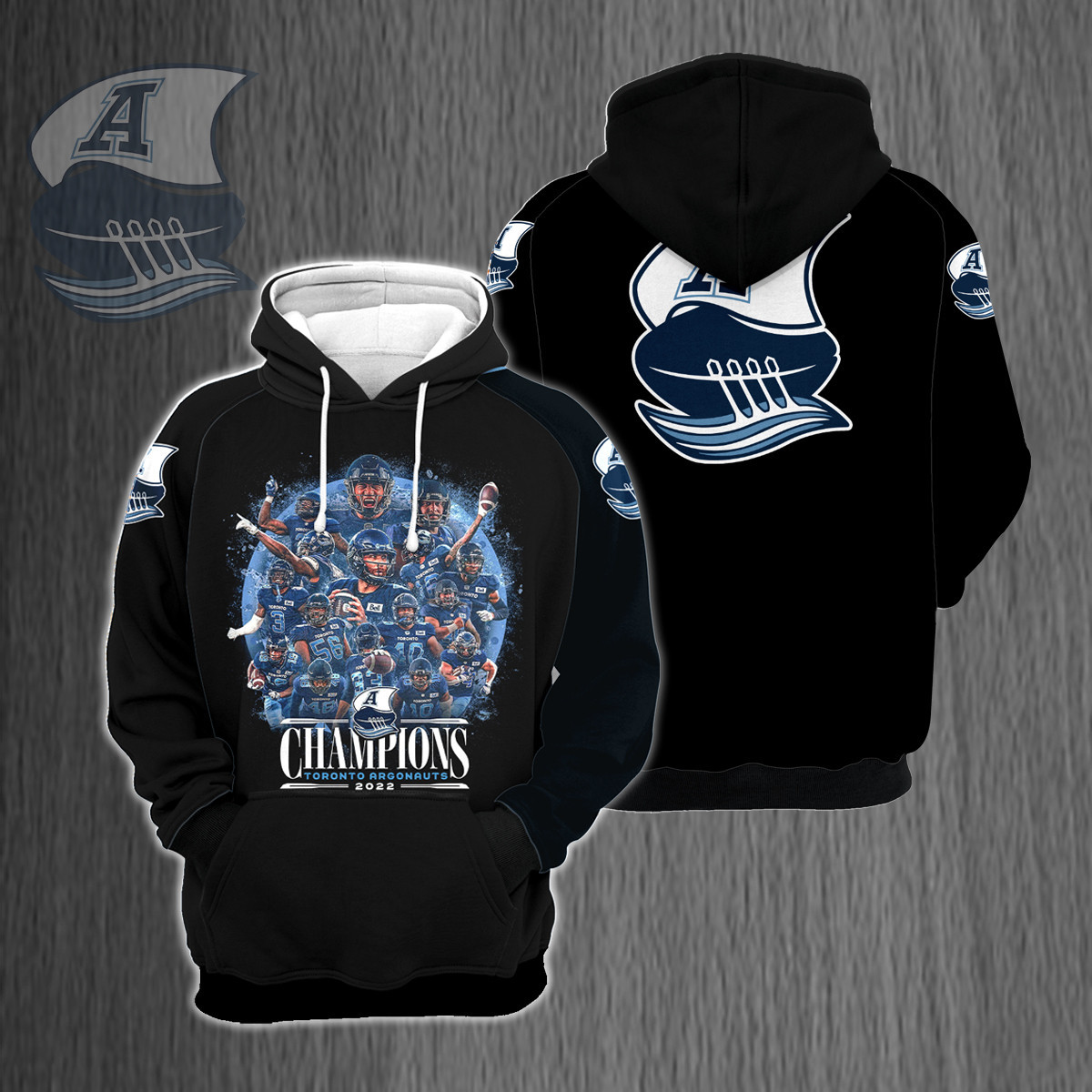 Toronto Argonauts 109 Grey Cup Champions Shirt Ver 1 - Famjoys Toronto Argonauts 109 Grey Cup Champions Shirt Ver 1 - Famjoys