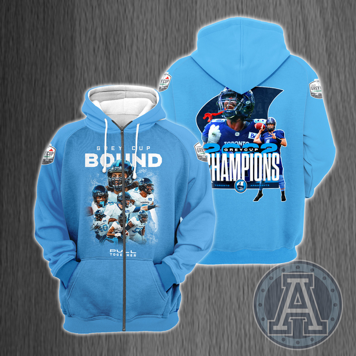 Toronto Argonauts 109 Grey Cup Champions Shirt Ver 11 - Famjoys Toronto Argonauts 109 Grey Cup Champions Shirt Ver 11 - Famjoys