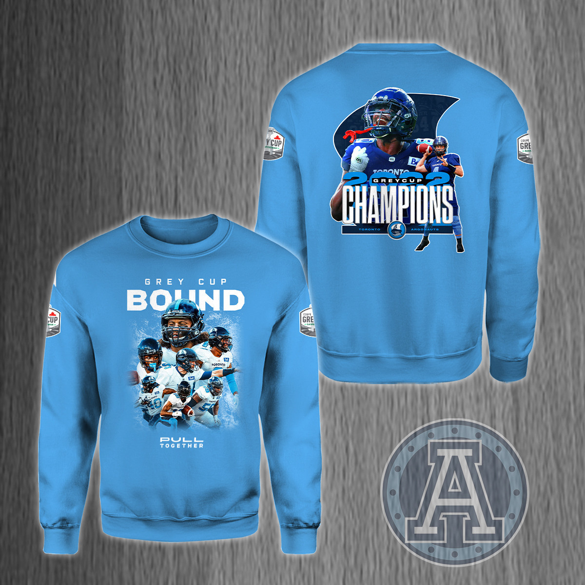 Toronto Argonauts 109 Grey Cup Champions Shirt Ver 11 - Famjoys Toronto Argonauts 109 Grey Cup Champions Shirt Ver 11 - Famjoys