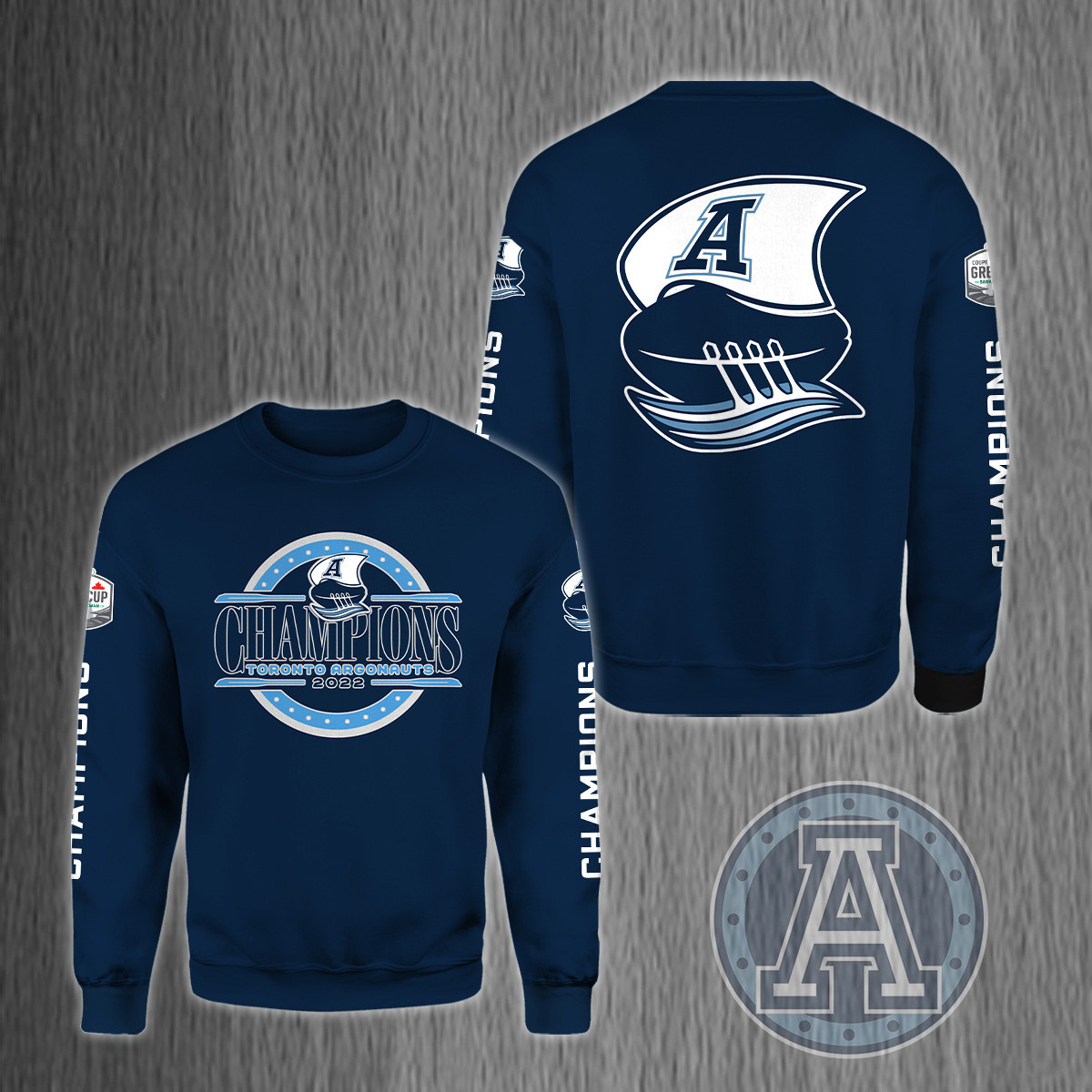 Toronto Argonauts 109 Grey Cup Champions Shirt Ver 12 - Famjoys Toronto Argonauts 109 Grey Cup Champions Shirt Ver 12 - Famjoys