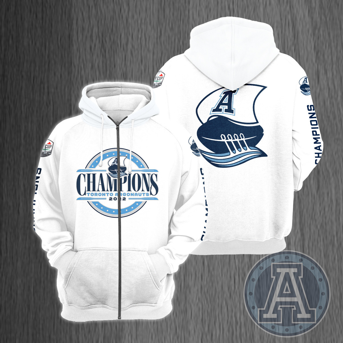 Toronto Argonauts 109 Grey Cup Champions Shirt Ver 13 - Famjoys Toronto Argonauts 109 Grey Cup Champions Shirt Ver 13 - Famjoys