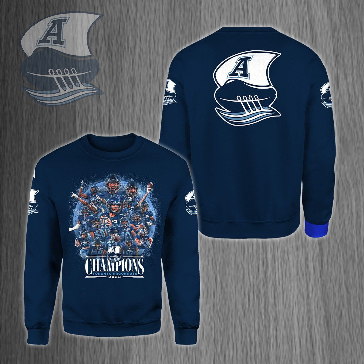 Toronto Argonauts 109 Grey Cup Champions Shirt Ver 2 - Famjoys Toronto Argonauts 109 Grey Cup Champions Shirt Ver 2 - Famjoys