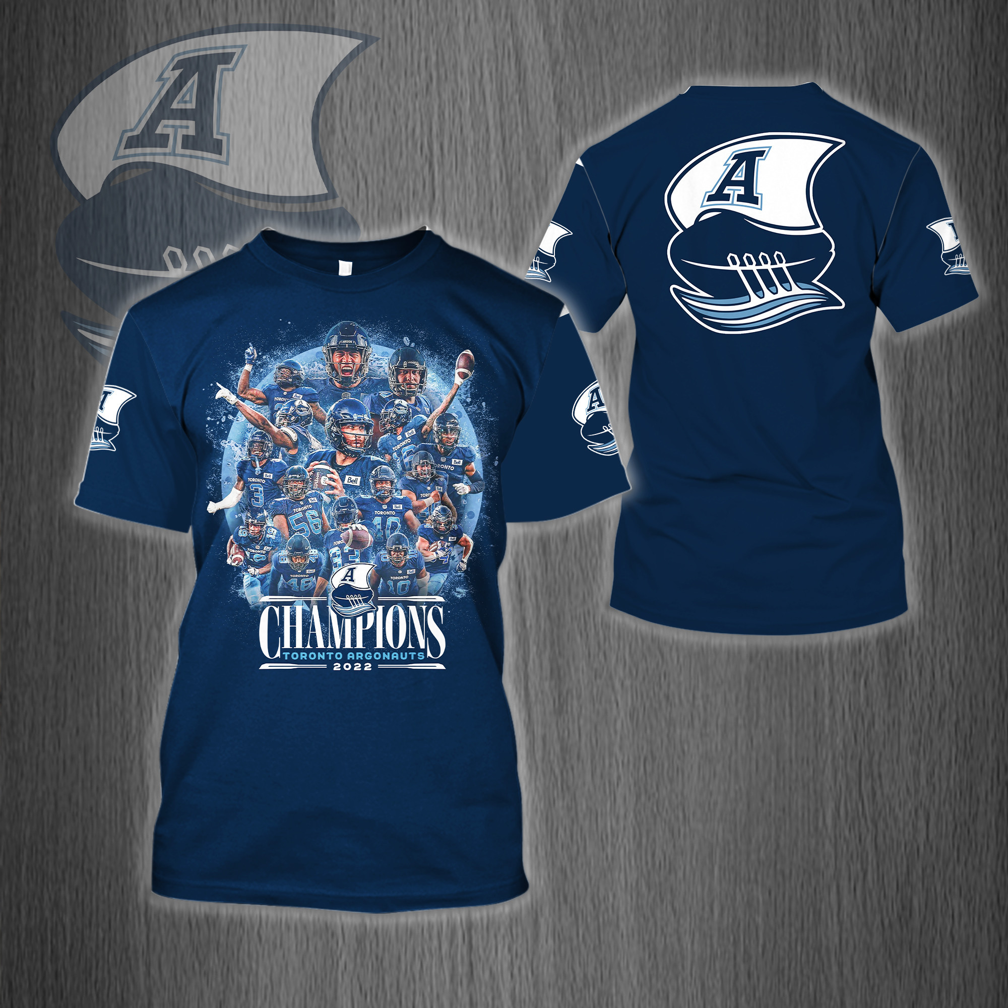 Toronto Argonauts 109 Grey Cup Champions Shirt Ver 2 - Famjoys Toronto Argonauts 109 Grey Cup Champions Shirt Ver 2 - Famjoys