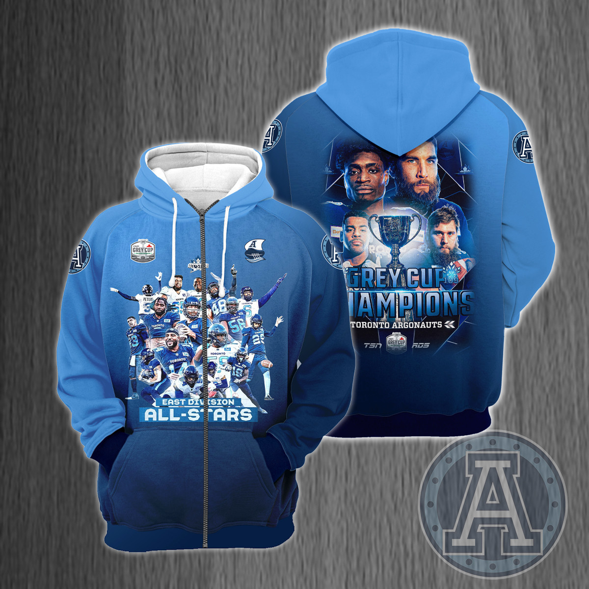 Toronto Argonauts 109 Grey Cup Champions Shirt Ver 5 - Famjoys Toronto Argonauts 109 Grey Cup Champions Shirt Ver 5 - Famjoys