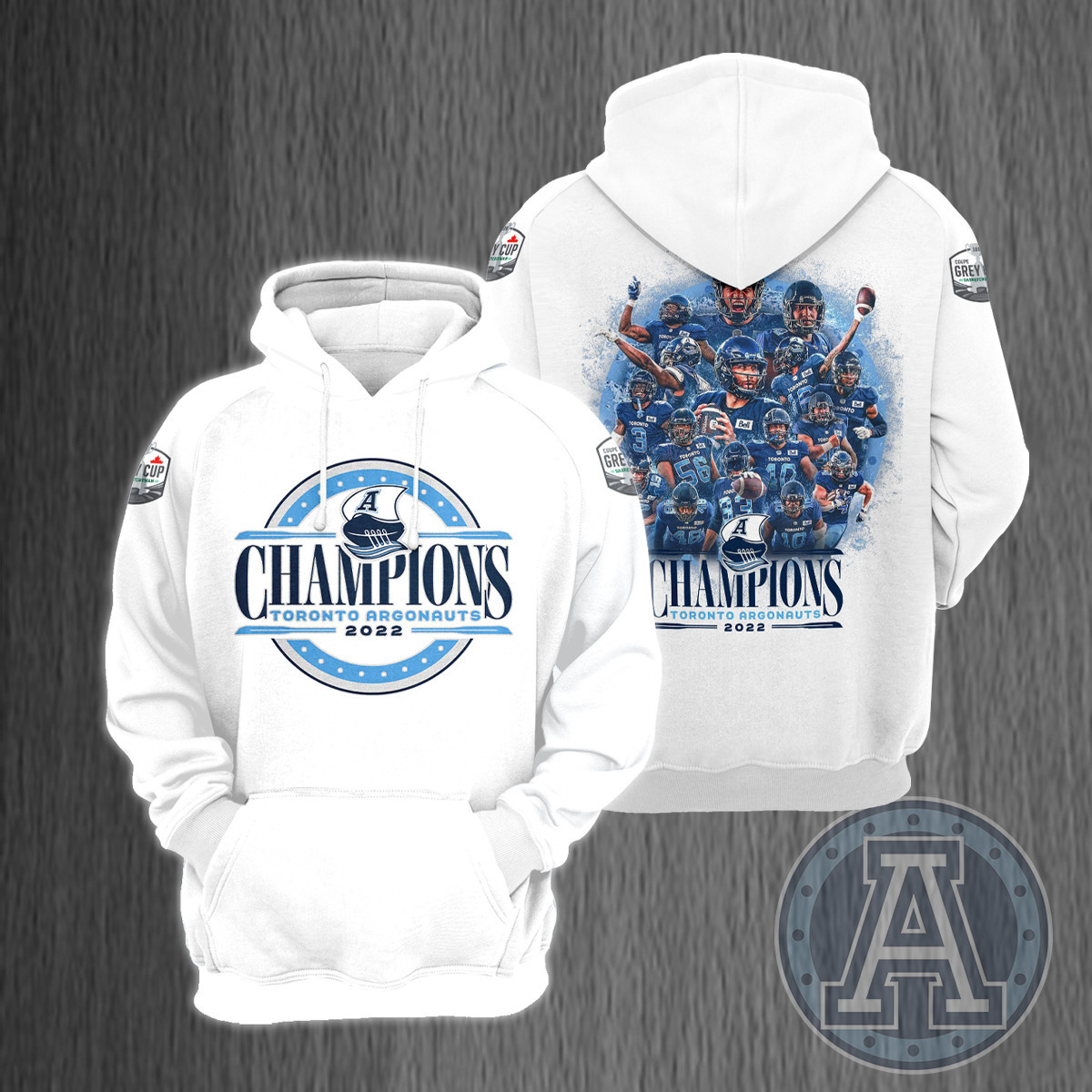 Toronto Argonauts 109 Grey Cup Champions Shirt Ver 6 - Famjoys Toronto Argonauts 109 Grey Cup Champions Shirt Ver 6 - Famjoys