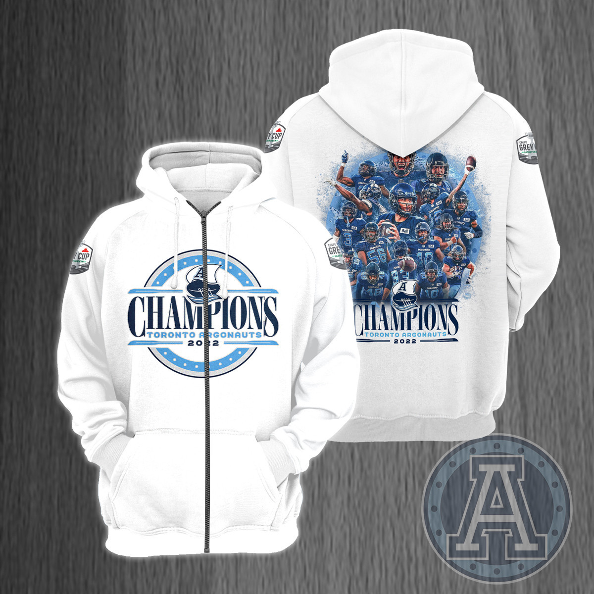Toronto Argonauts 109 Grey Cup Champions Shirt Ver 6 - Famjoys Toronto Argonauts 109 Grey Cup Champions Shirt Ver 6 - Famjoys