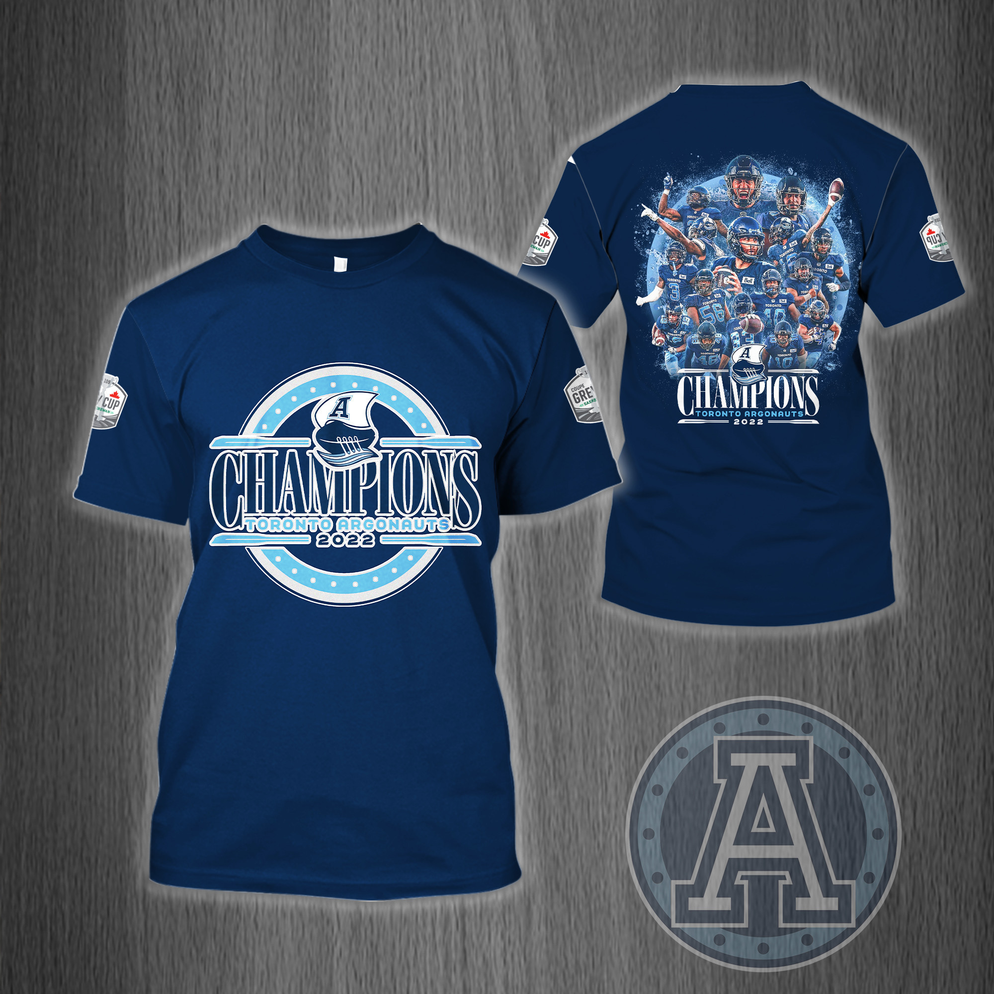 Toronto Argonauts 109 Grey Cup Champions Shirt Ver 7 - Famjoys Toronto Argonauts 109 Grey Cup Champions Shirt Ver 7 - Famjoys