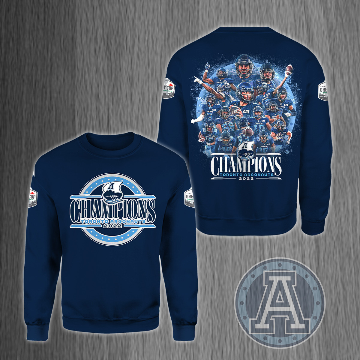 Toronto Argonauts 109 Grey Cup Champions Shirt Ver 7 - Famjoys Toronto Argonauts 109 Grey Cup Champions Shirt Ver 7 - Famjoys