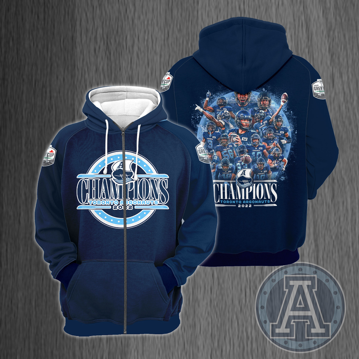 Toronto Argonauts 109 Grey Cup Champions Shirt Ver 7 - Famjoys Toronto Argonauts 109 Grey Cup Champions Shirt Ver 7 - Famjoys
