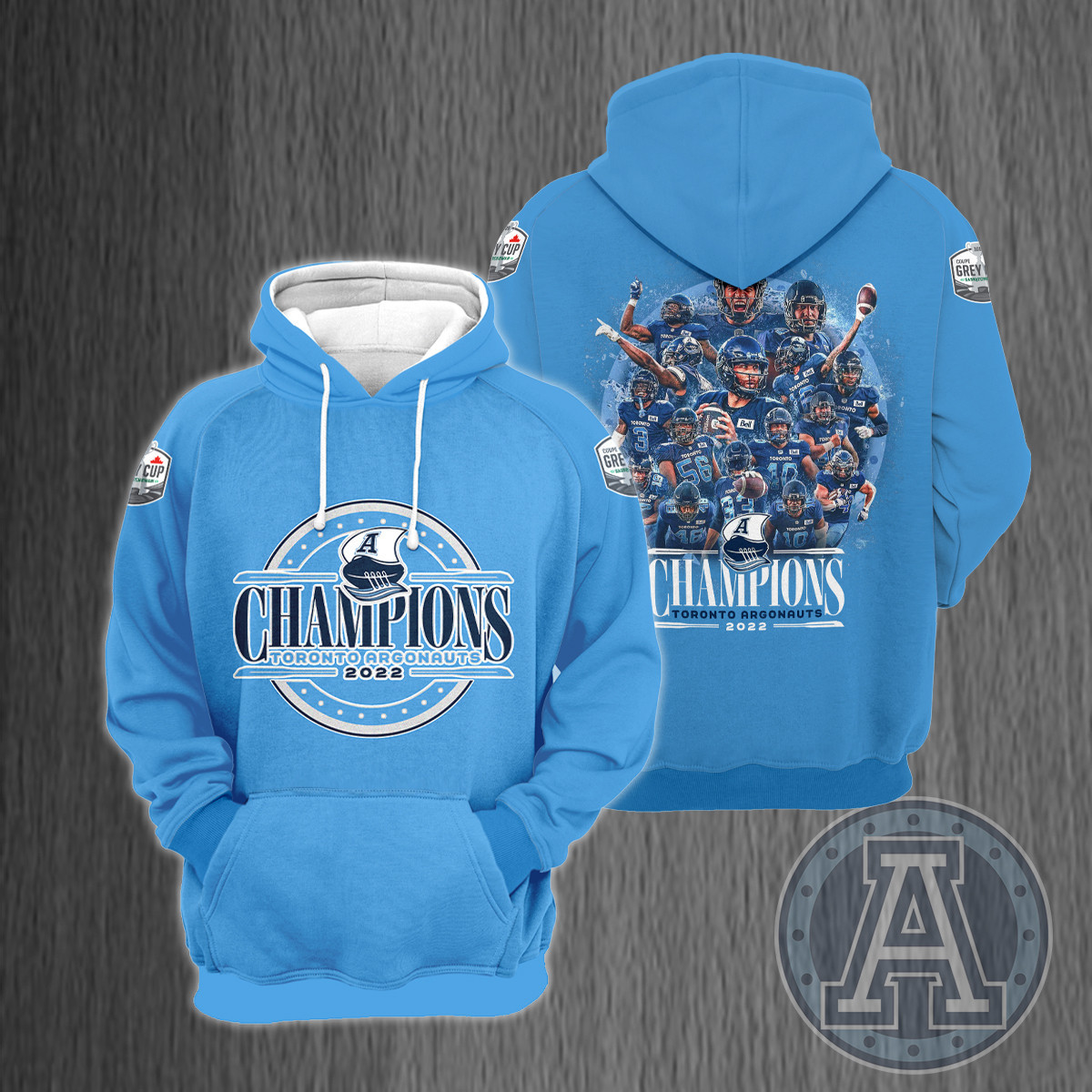 Toronto Argonauts 109 Grey Cup Champions Shirt Ver 8 - Famjoys Toronto Argonauts 109 Grey Cup Champions Shirt Ver 8 - Famjoys