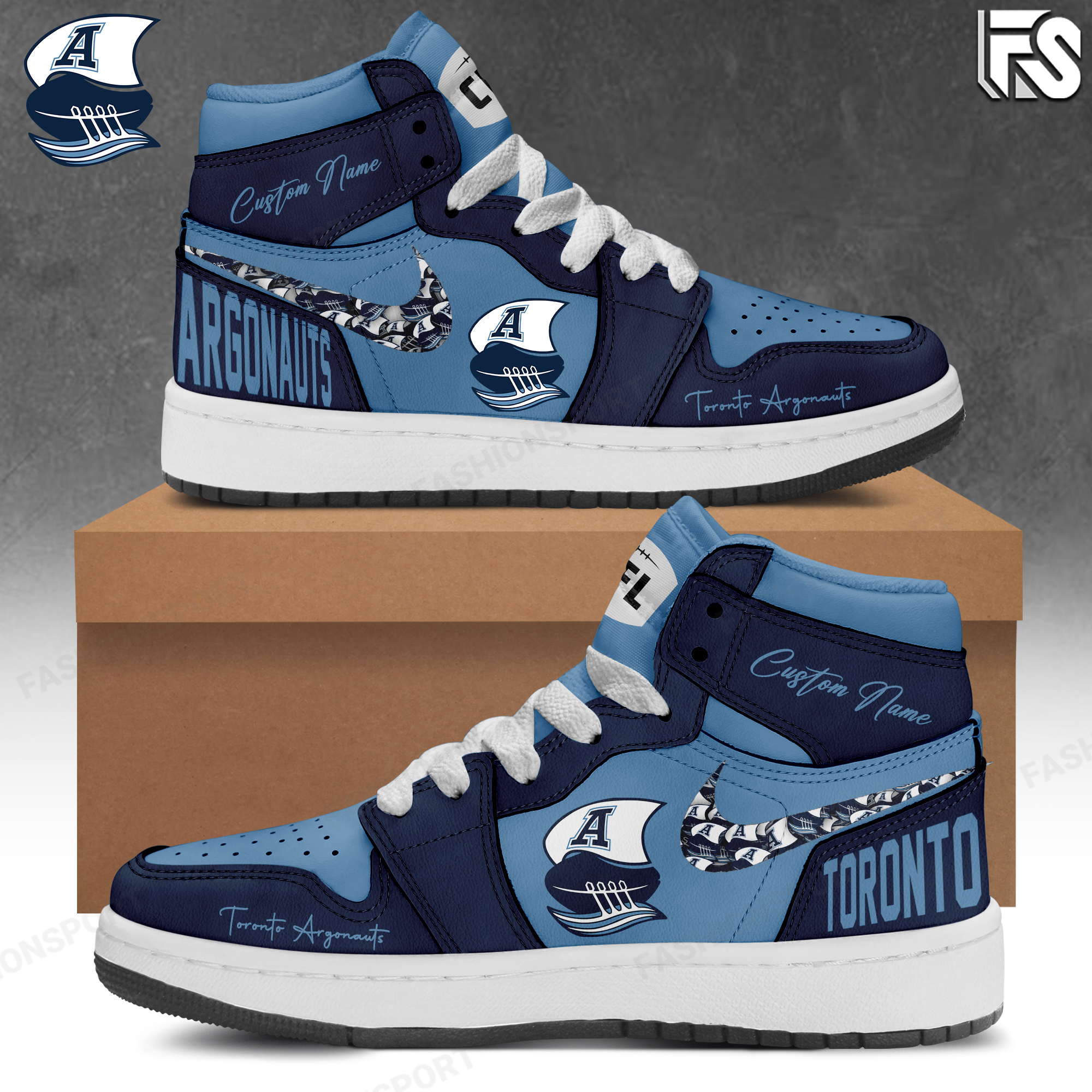 Toronto Argonauts Shoes - Famjoys Toronto Argonauts Shoes - Famjoys