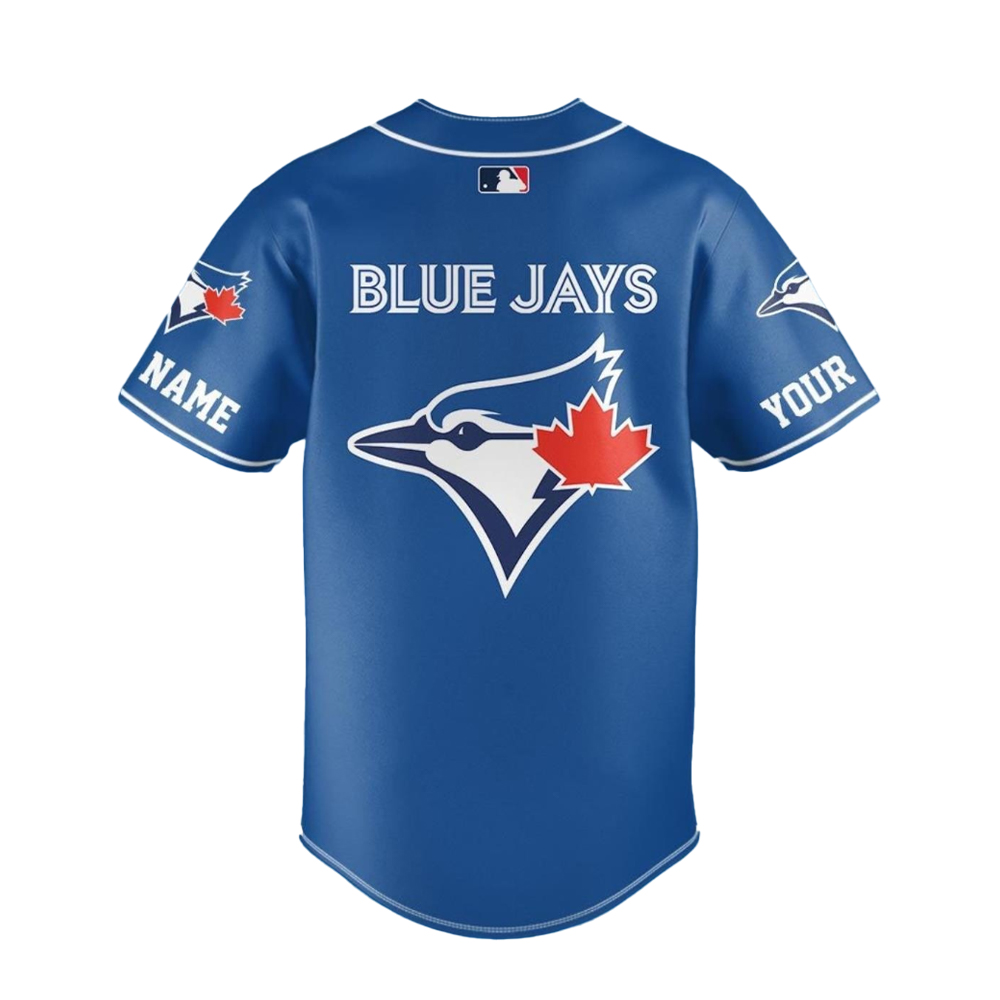 Toronto Blue Jays Baseball Jersey Custom Number And Name Trending Unisex - Famjoys Toronto Blue Jays Baseball Jersey Custom Number And Name Trending Unisex - Famjoys