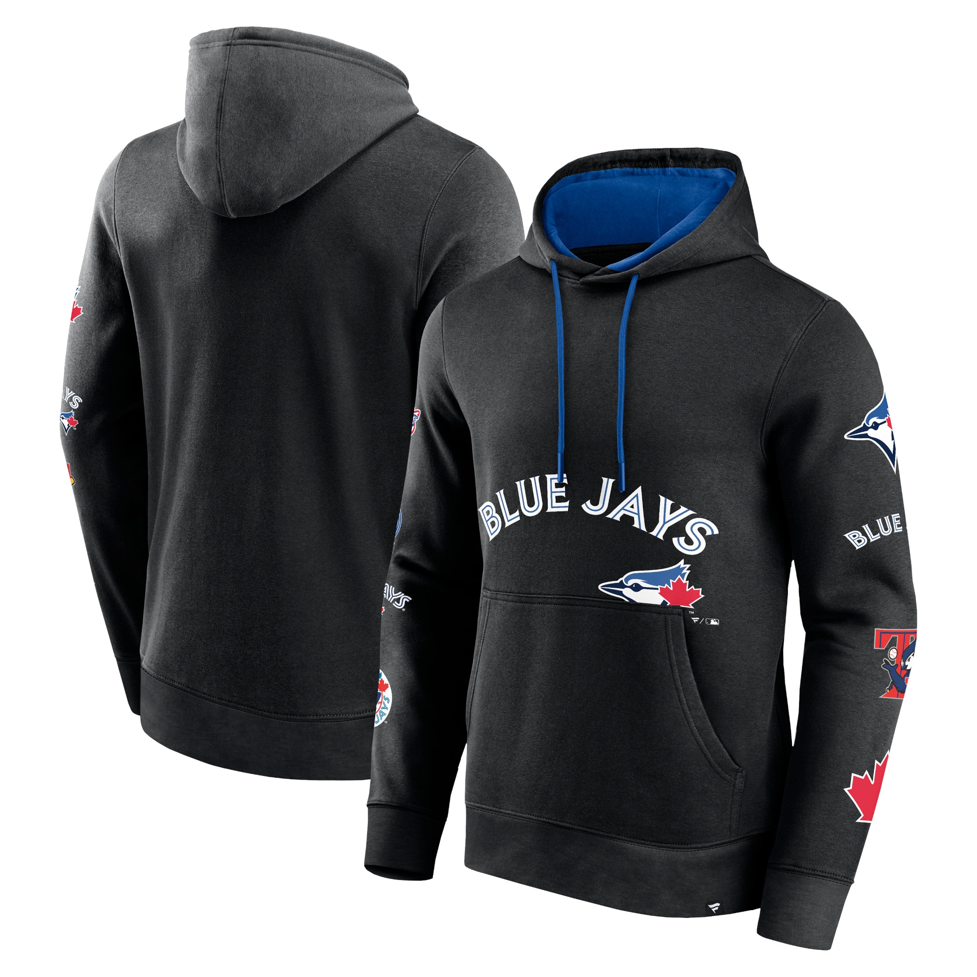 Toronto Blue Jays Black Wild Winner Pullover Hoodie Trending - Famjoys Toronto Blue Jays Black Wild Winner Pullover Hoodie Trending - Famjoys
