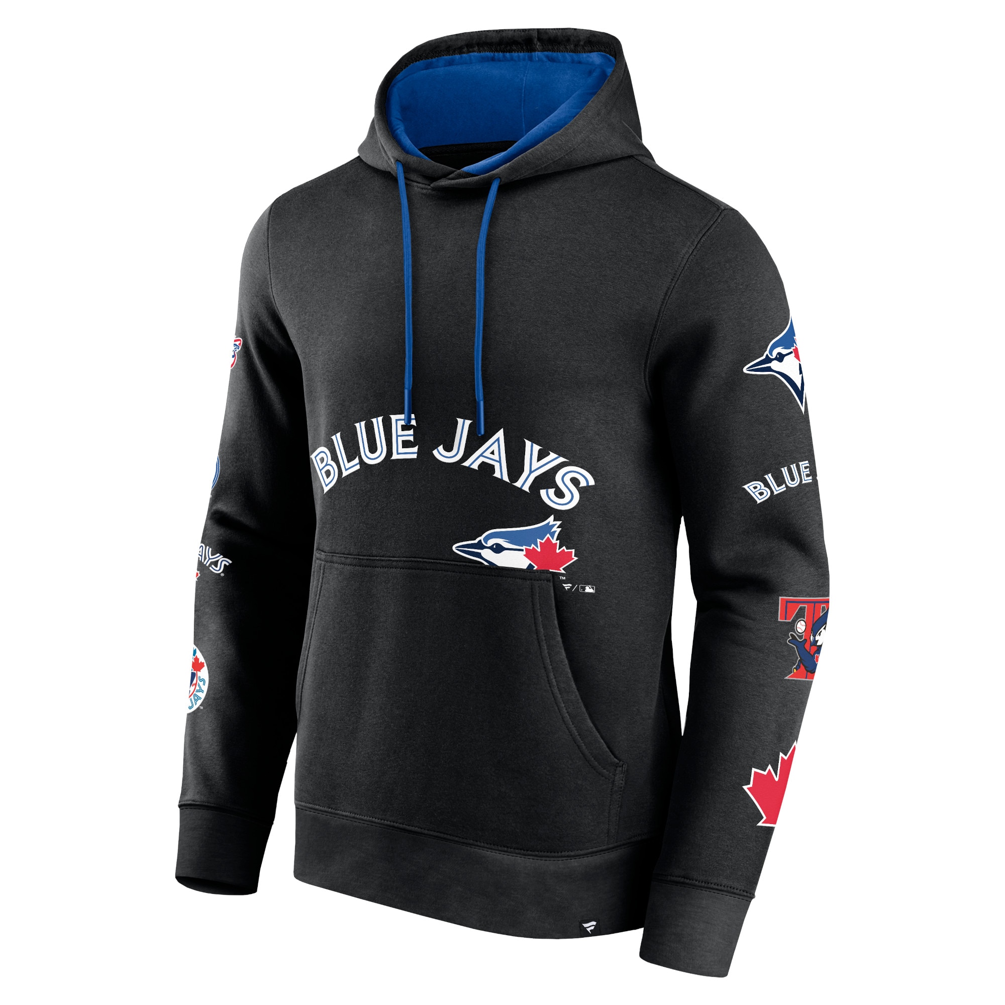 Toronto Blue Jays Black Wild Winner Pullover Hoodie Trending - Famjoys Toronto Blue Jays Black Wild Winner Pullover Hoodie Trending - Famjoys