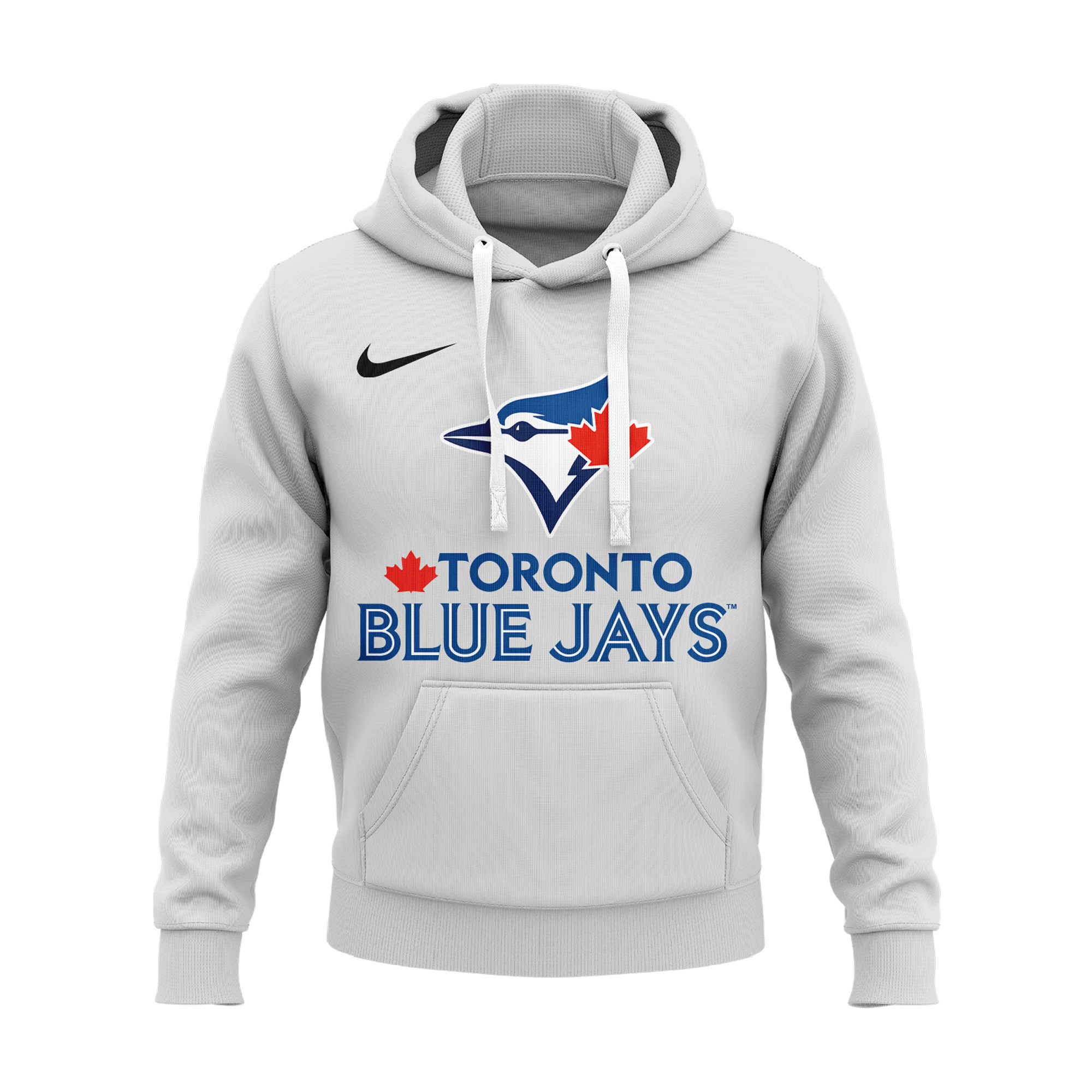 Toronto Blue Jays Branded White Wild Winner Pullover Hoodie - Famjoys Toronto Blue Jays Branded White Wild Winner Pullover Hoodie - Famjoys