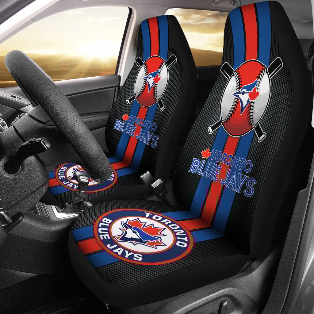 Toronto Blue Jays Car Seat Covers MBL Baseball Ph220914-30 - Famjoys Toronto Blue Jays Car Seat Covers MBL Baseball Ph220914-30 - Famjoys