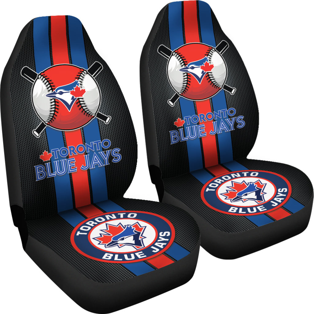 Toronto Blue Jays Car Seat Covers MBL Baseball Ph220914-30 - Famjoys Toronto Blue Jays Car Seat Covers MBL Baseball Ph220914-30 - Famjoys