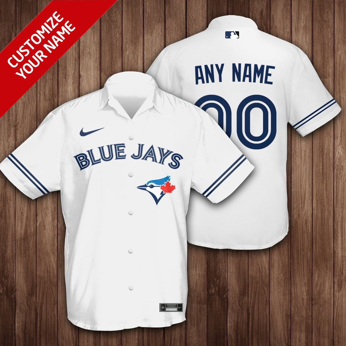 Toronto Blue Jays Hawaiian Shirt - Famjoys Toronto Blue Jays Hawaiian Shirt - Famjoys