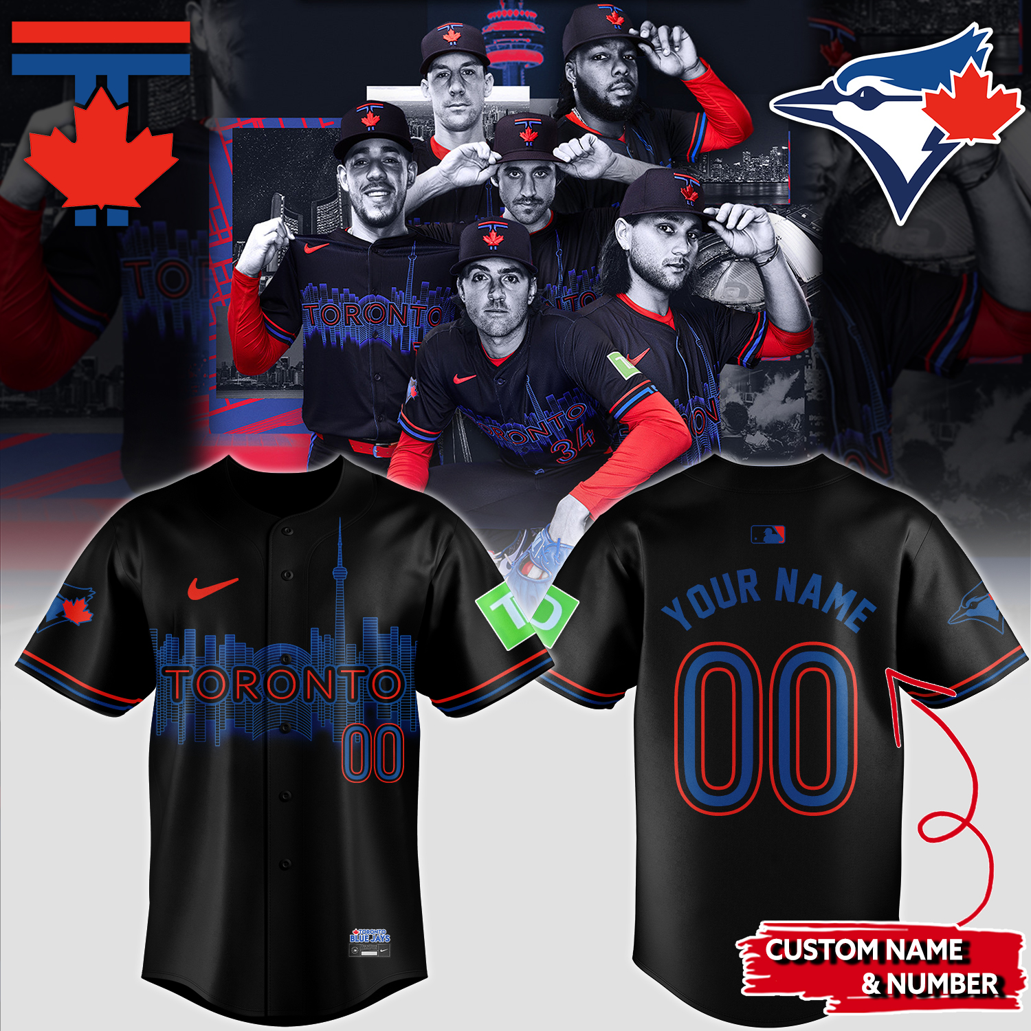 Toronto Blue Jays Jersey 2024 - Famjoys Toronto Blue Jays Jersey 2024 - Famjoys