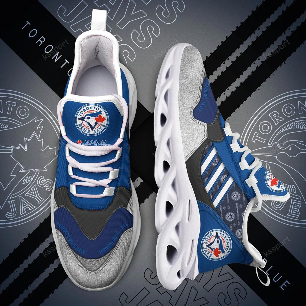 Toronto Blue Jays Max Soul Clunky, Running Sneakers - Famjoys Toronto Blue Jays Max Soul Clunky, Running Sneakers - Famjoys