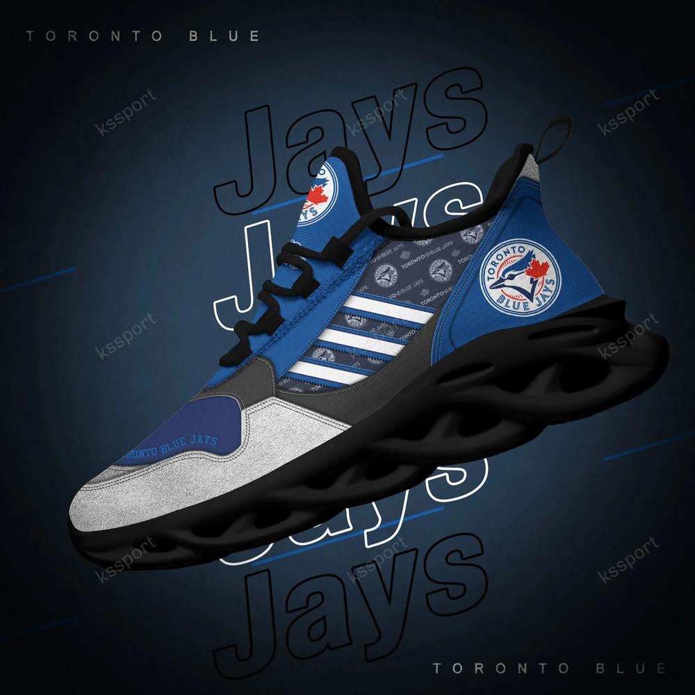 Toronto Blue Jays Max Soul Clunky, Running Sneakers - Famjoys Toronto Blue Jays Max Soul Clunky, Running Sneakers - Famjoys