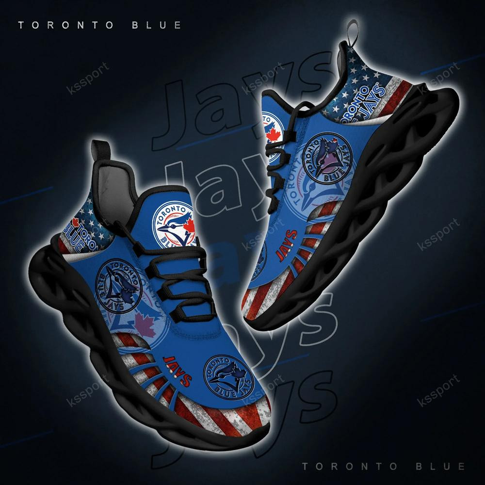 Toronto Blue Jays Max Soul Clunky Shoes - Famjoys Toronto Blue Jays Max Soul Clunky Shoes - Famjoys