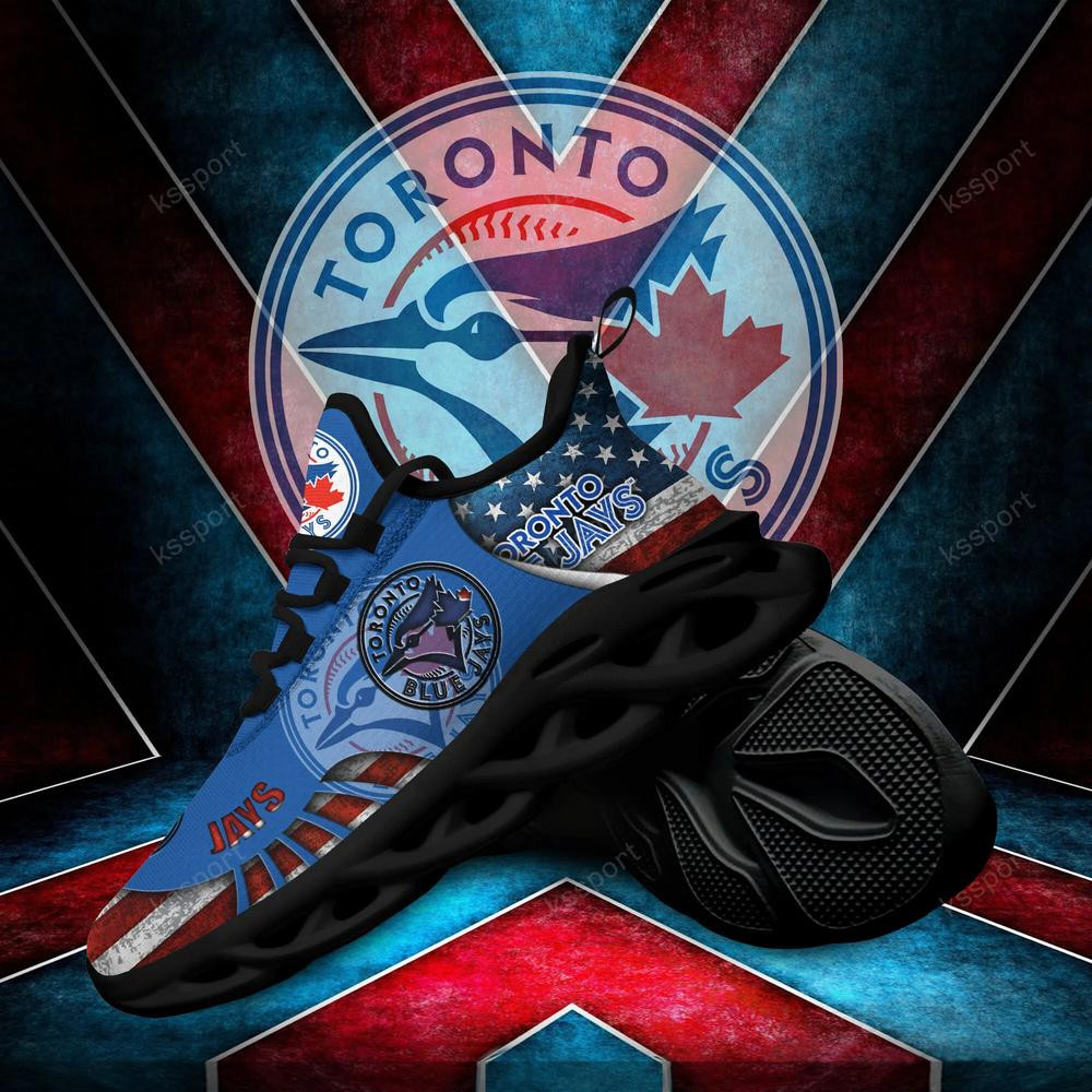 Toronto Blue Jays Max Soul Clunky Shoes - Famjoys Toronto Blue Jays Max Soul Clunky Shoes - Famjoys