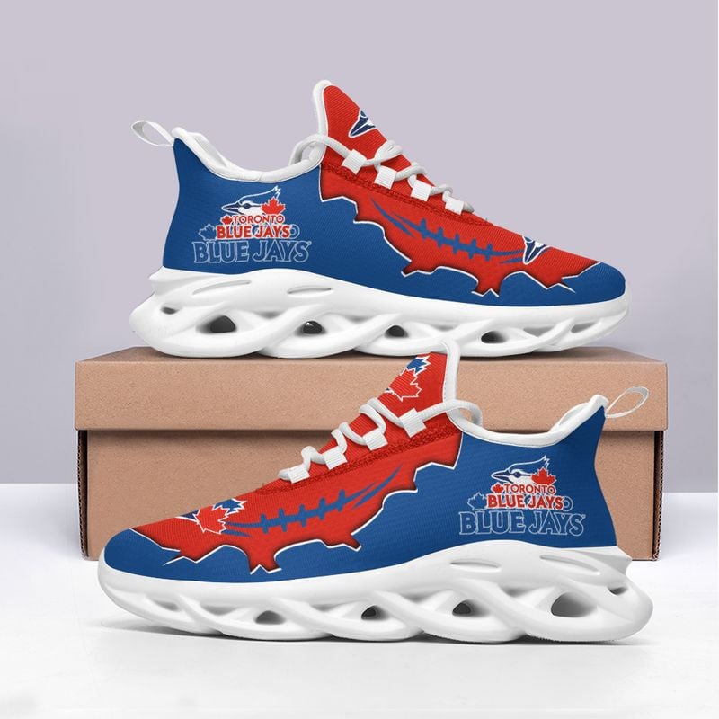 Toronto Blue Jays Max Soul Shoes NEW020261 - Famjoys Toronto Blue Jays Max Soul Shoes NEW020261 - Famjoys