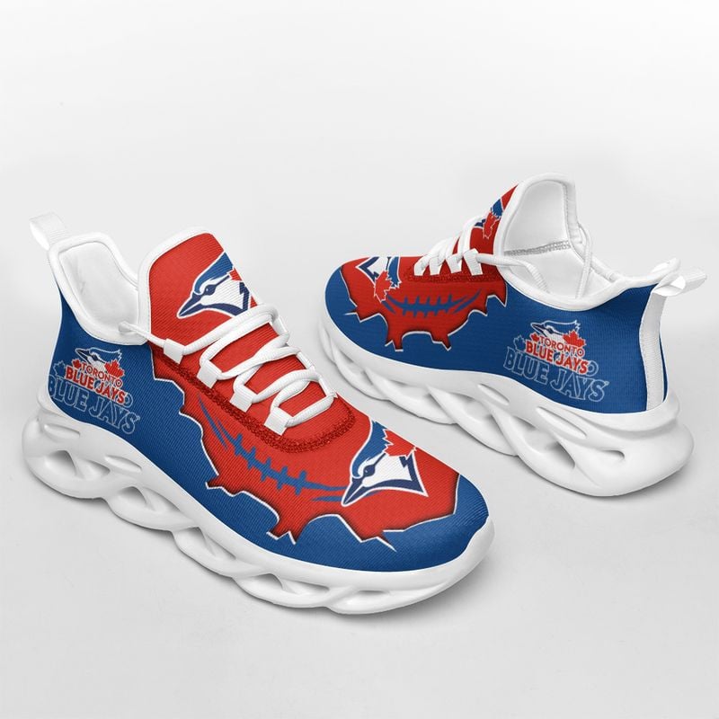 Toronto Blue Jays Max Soul Shoes NEW020261 - Famjoys Toronto Blue Jays Max Soul Shoes NEW020261 - Famjoys