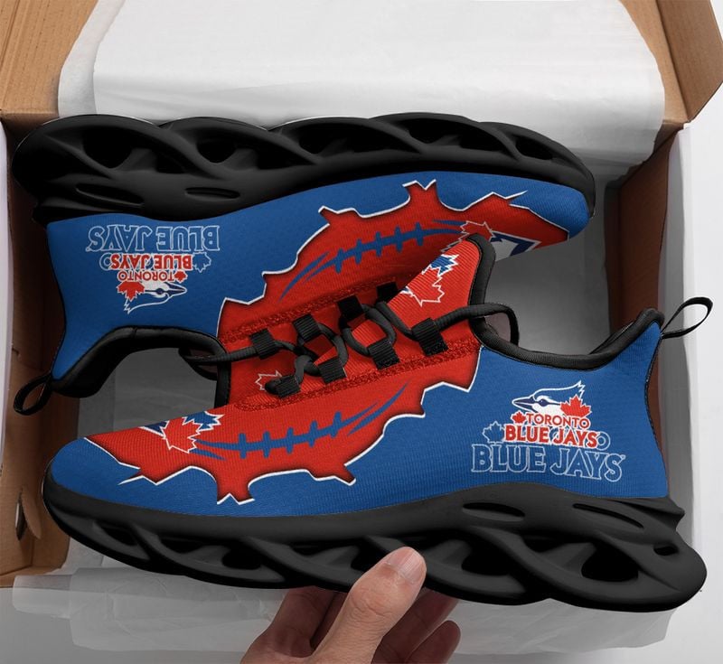 Toronto Blue Jays Max Soul Shoes NEW020261 - Famjoys Toronto Blue Jays Max Soul Shoes NEW020261 - Famjoys
