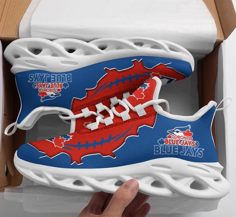Toronto Blue Jays Max Soul Shoes NEW020261 - Famjoys Toronto Blue Jays Max Soul Shoes NEW020261 - Famjoys