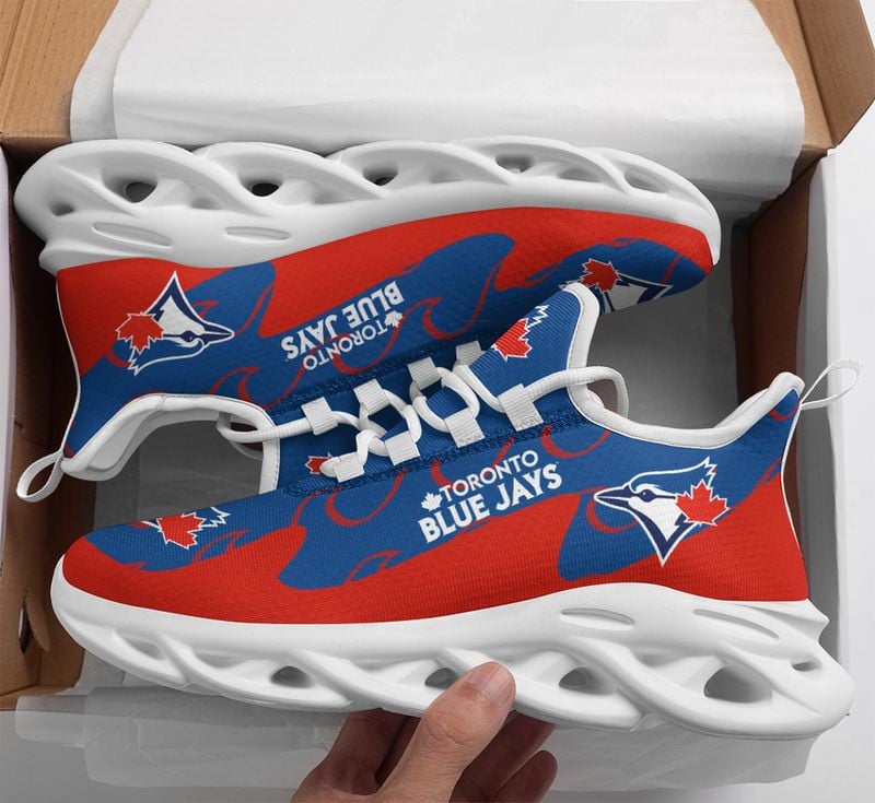 Toronto Blue Jays Max Soul Shoes NLA066561 - Famjoys Toronto Blue Jays Max Soul Shoes NLA066561 - Famjoys