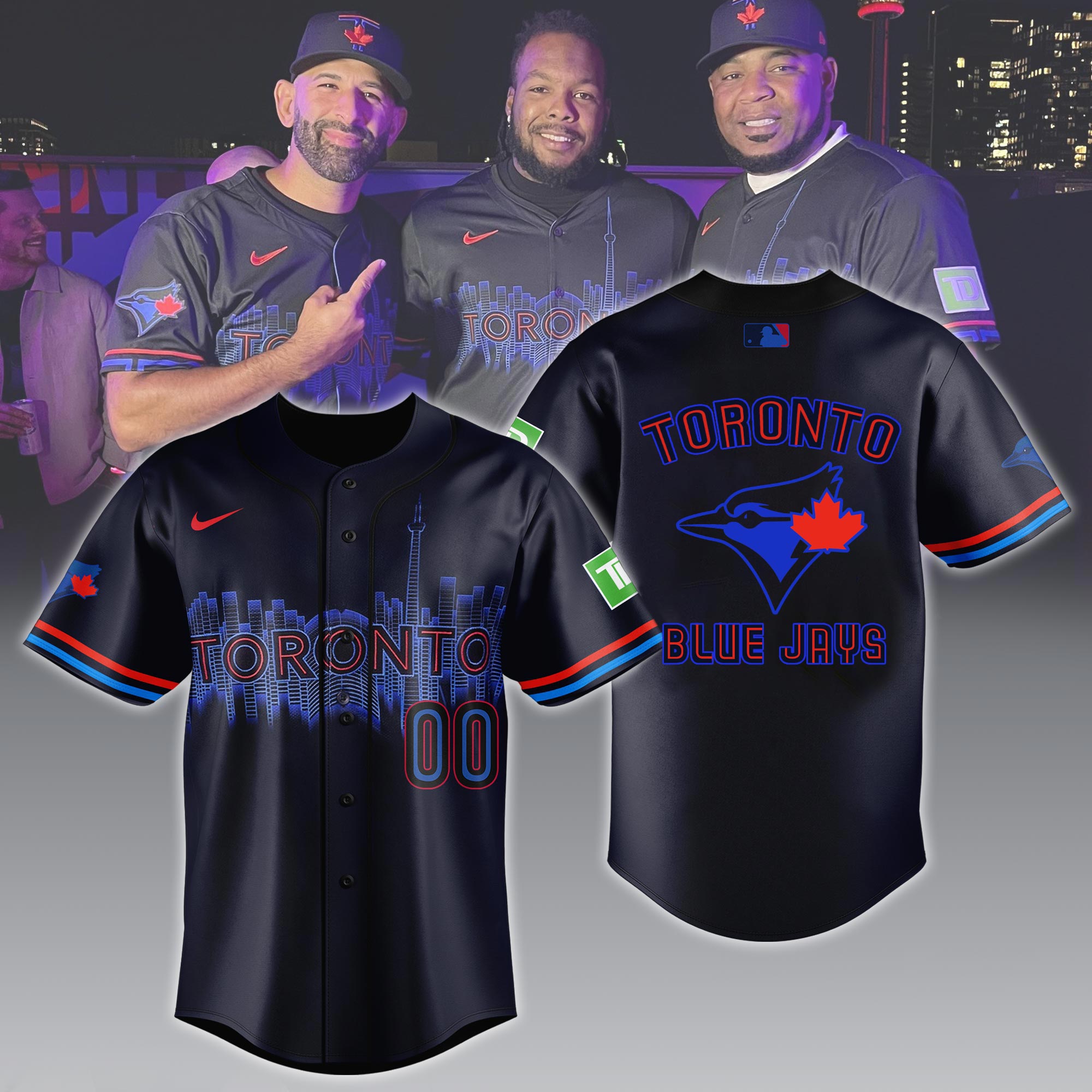 Toronto Blue Jays Navy City Connect Limited Jersey - Famjoys Toronto Blue Jays Navy City Connect Limited Jersey - Famjoys
