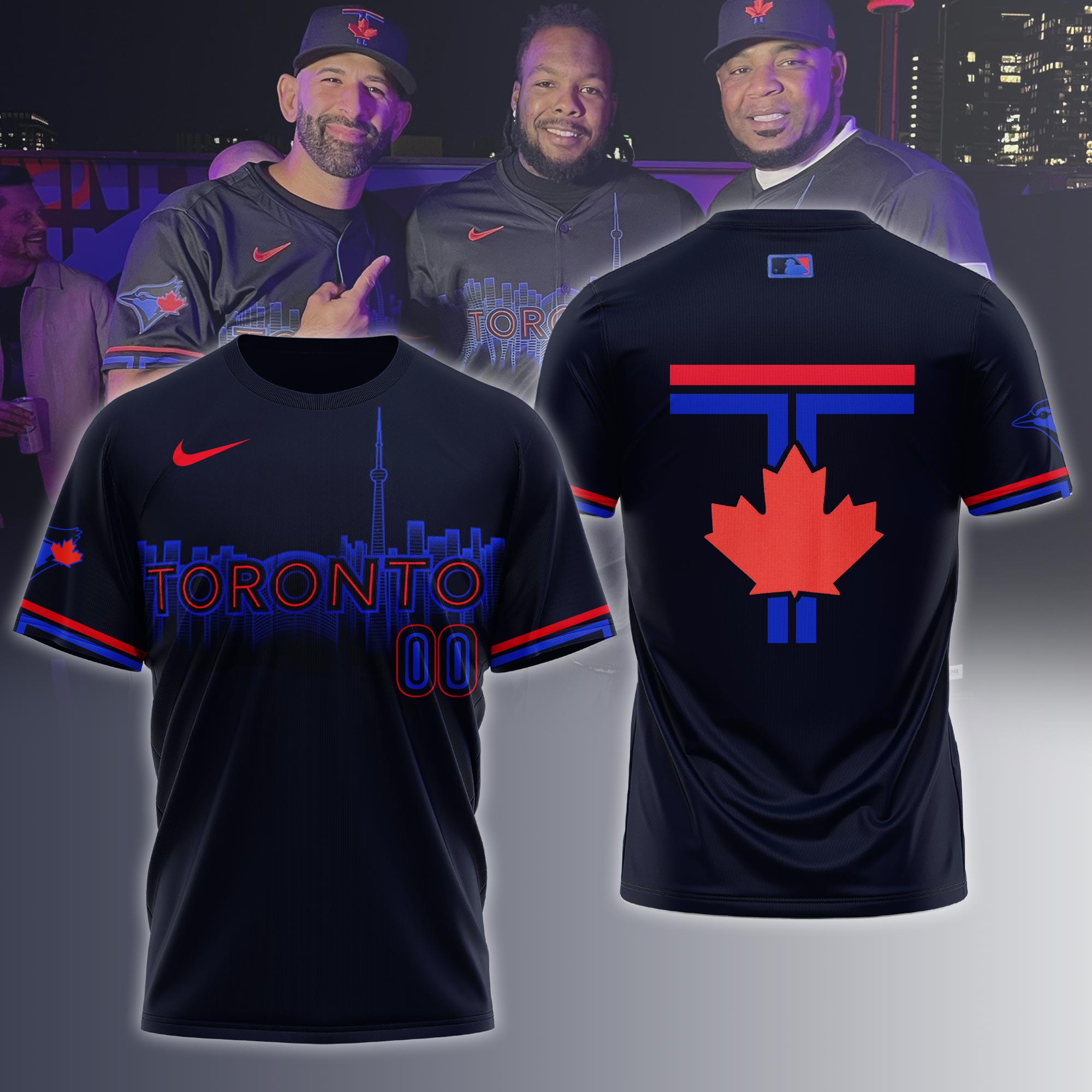 Toronto Blue Jays Navy City Connect Limited Tshirt - Famjoys Toronto Blue Jays Navy City Connect Limited Tshirt - Famjoys