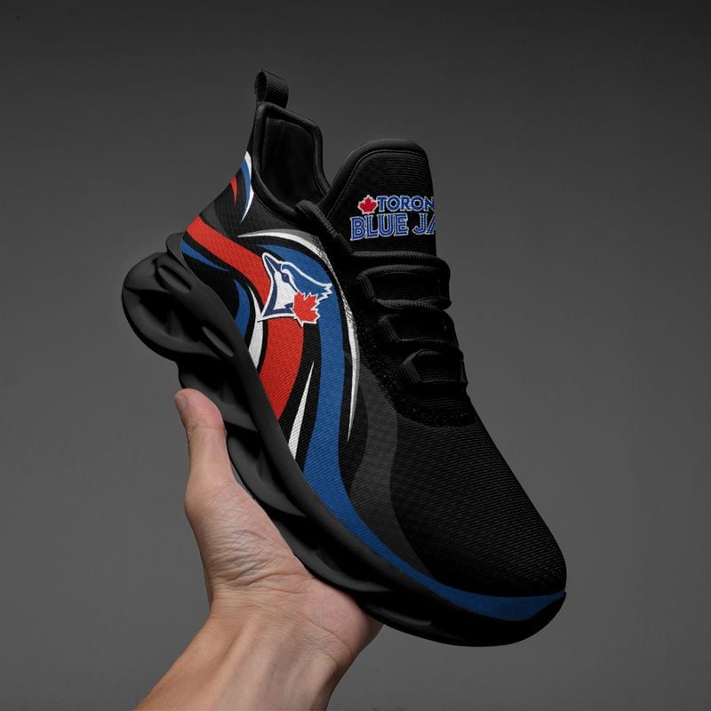 Toronto Blue Jays Wavy Style Max Soul Shoes NEW054761 - Famjoys Toronto Blue Jays Wavy Style Max Soul Shoes NEW054761 - Famjoys